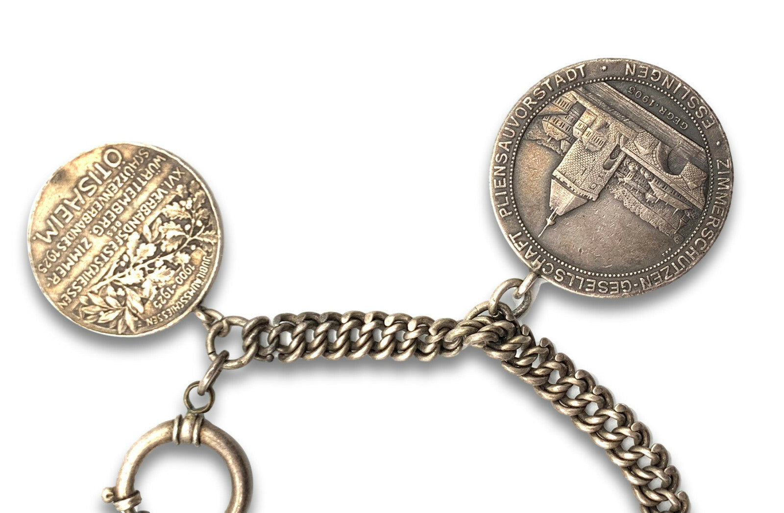 Schützenkette - Silber - 20/30er Jahre - Landesverband Württemb. - Zimmerschütze3