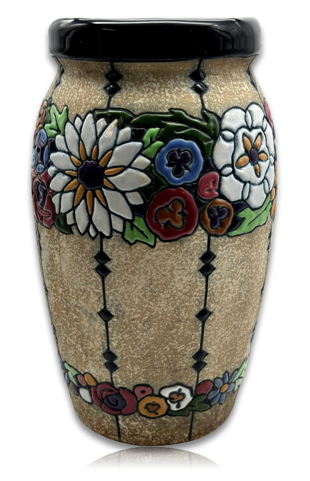 Seltene Jugendstil-Vase der Amphora-Werke, Turn-Teplitz – um 1900 - Keramik1