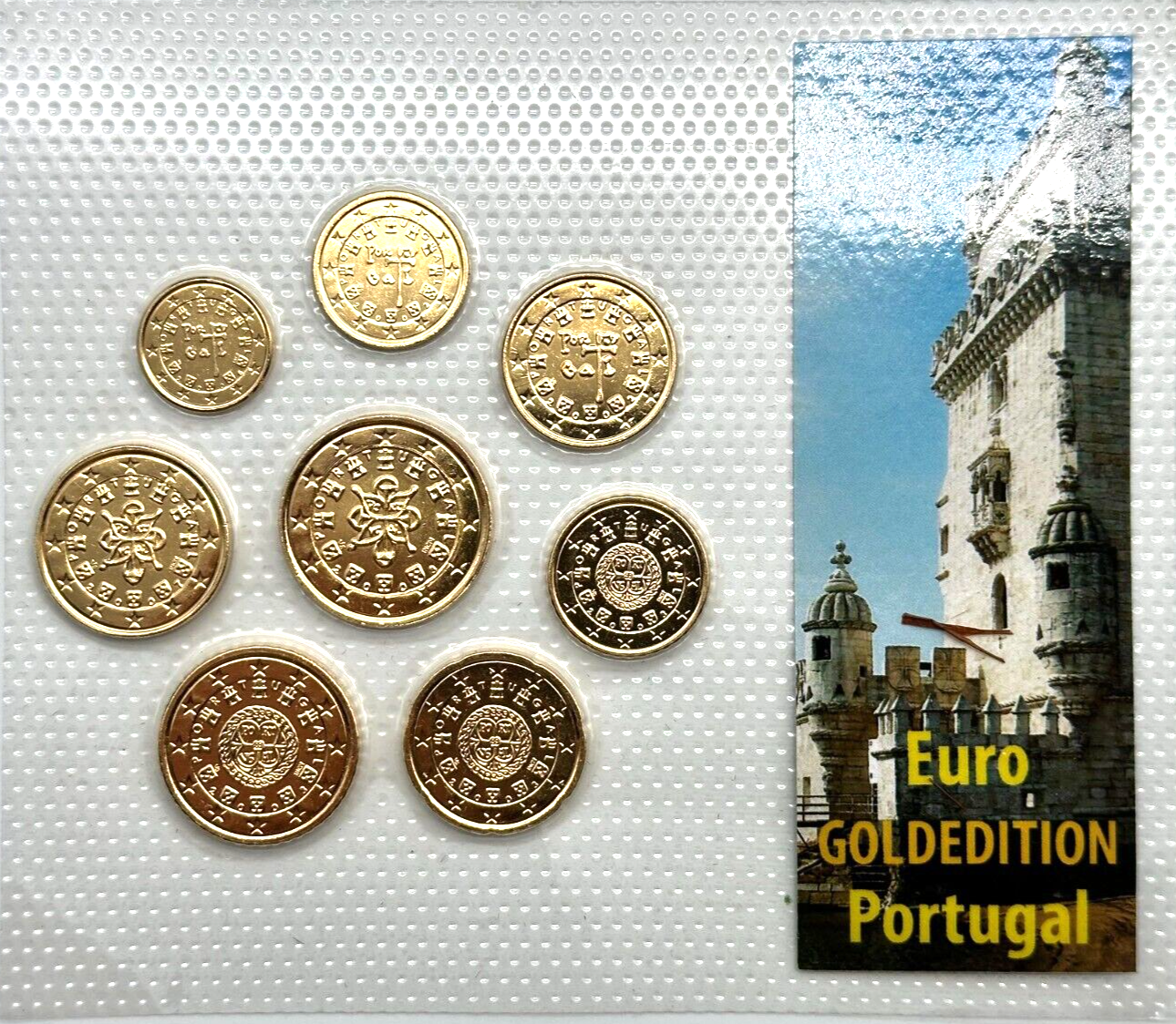 KMS Portugal - 2003-2007 - Euro € 24ct Vergoldet - limt. Auflage 500 Stück2