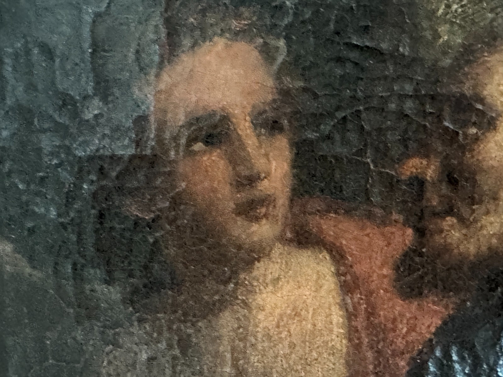 Ölgemälde „Biblische Szene mit Engel Raphael und Tobit?“ – um 18./19. Jh.4