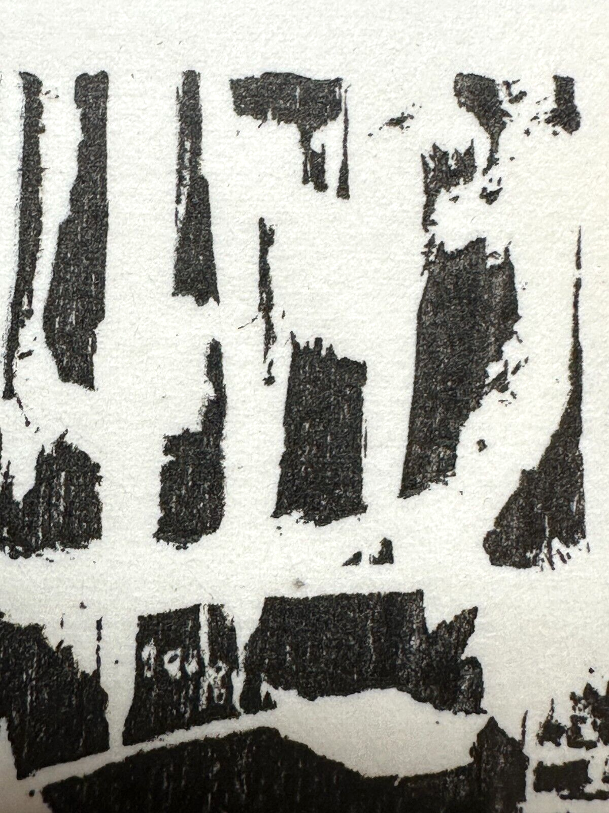 Hartwig Ebersbach - Woodcut Holzschnitt - 1997 - Signiert - Nummeriert 112/3002