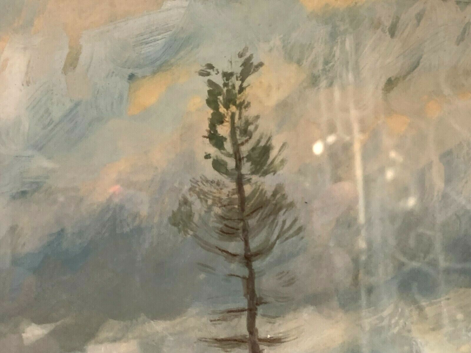 Dreisesselberg Bayrischer Wald - Adolf Hofbauer - Gouache auf Papier - signiert4