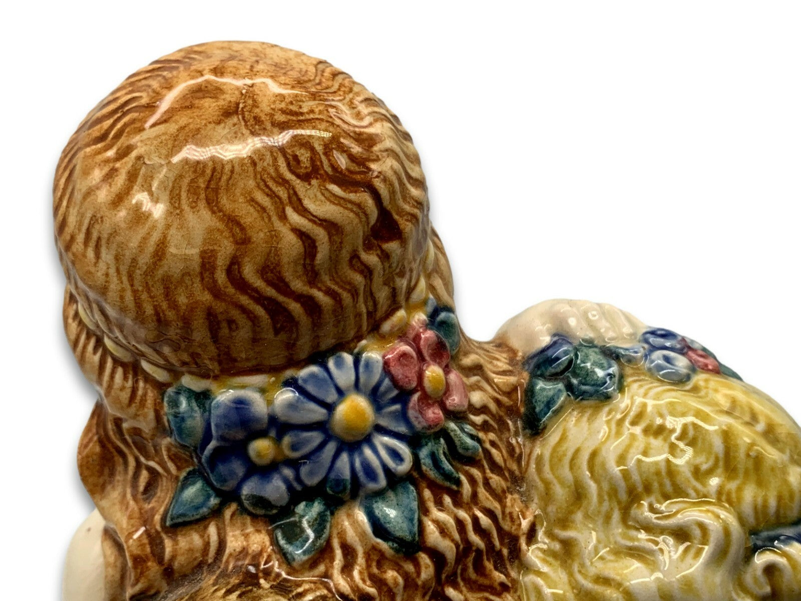 Max Heinze - Karlsruher Majolika - XL Jugendstil Tafelaufsatz - Mod.: 13137