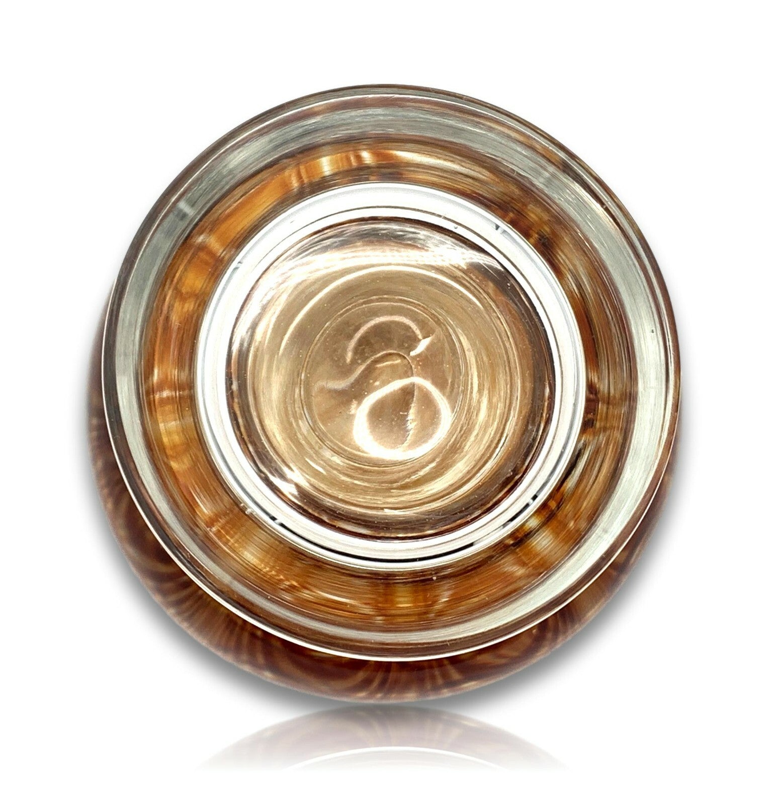 Murano Gino Cendese Vetri - Golden Fenicio - Amber - Karaffe mit Stopfen 6