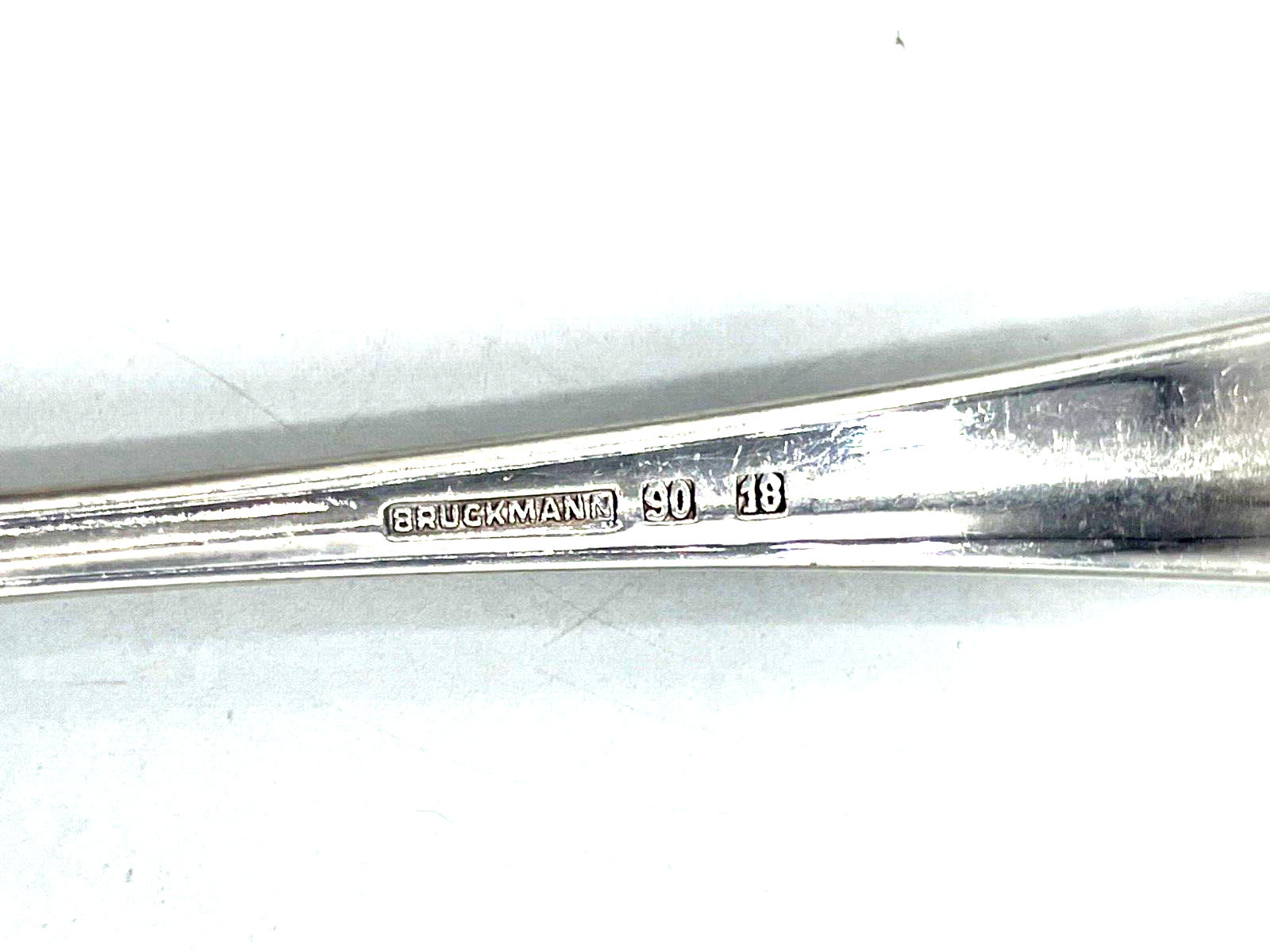 6 x Kuchengabel Bruckmann Liselotte Modell 690 mit 90 Silberauflage gepflegt8