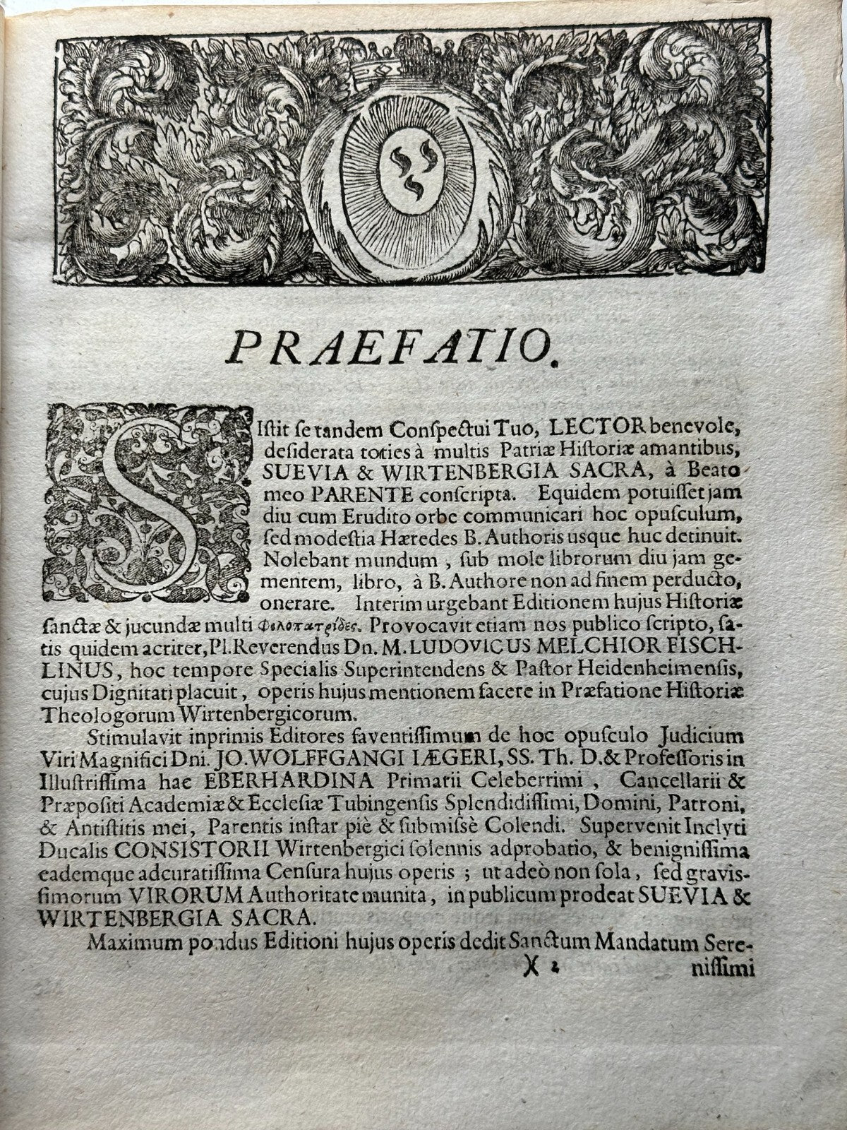 Johann Ulrich Pregitzer - Suevia Et Wirtembergia Sacra - Buch - 1717 Kuperstich13