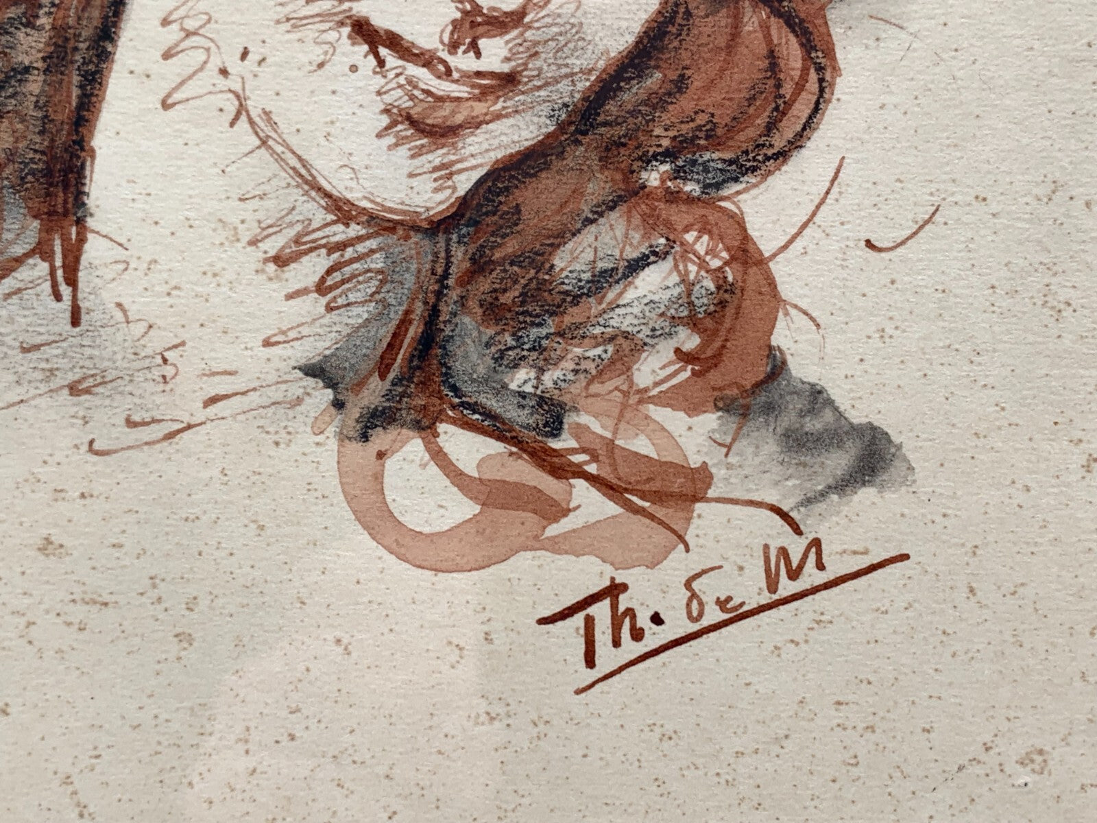 Madeleine Thoubillon de Moncroc (1903-1992) - Illustration - Mischtechnik2