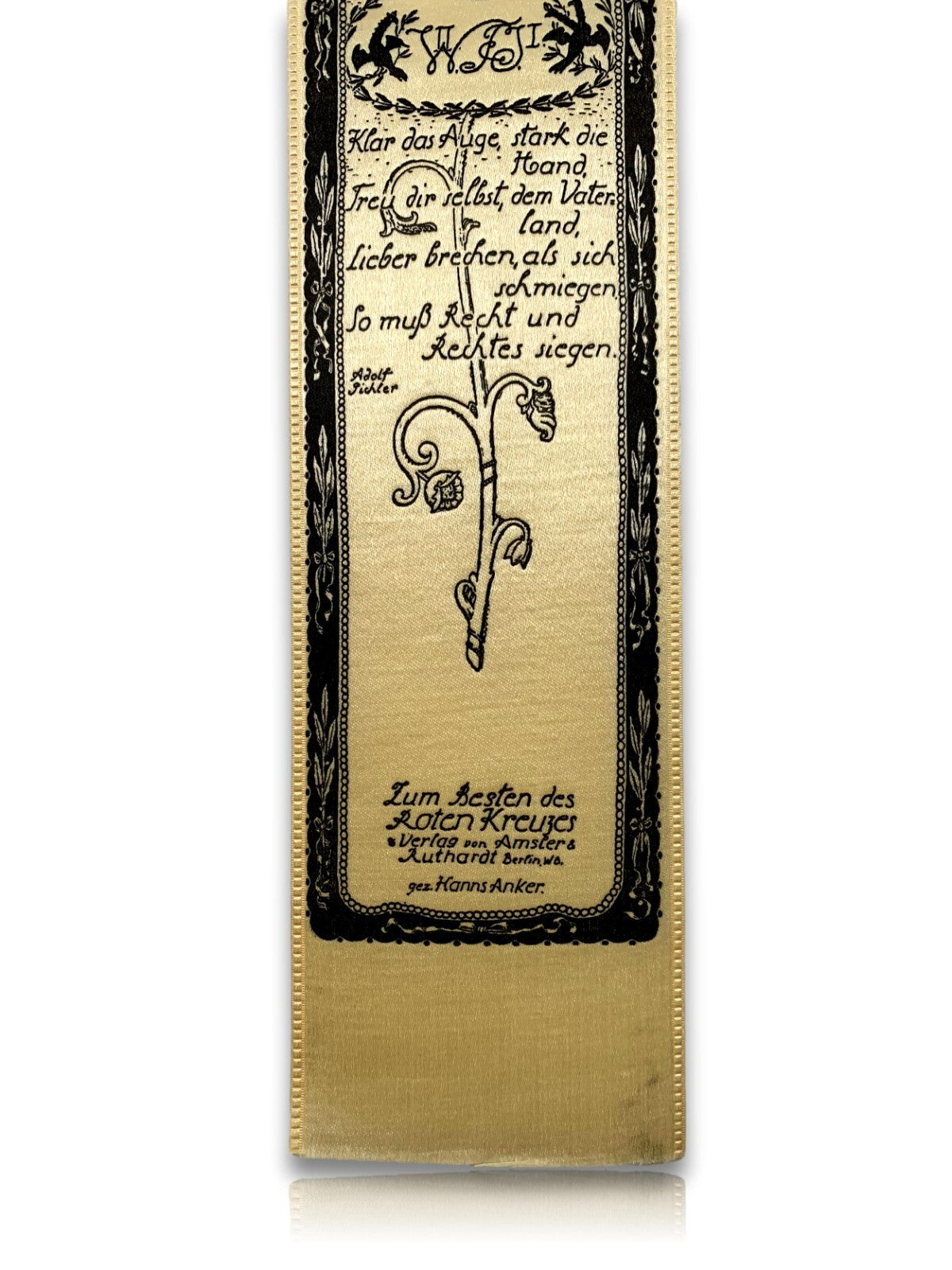 Vivat Band - WKI - Entwurf Hanns Anker - zugunsten des Roten Kreuzes - 19151
