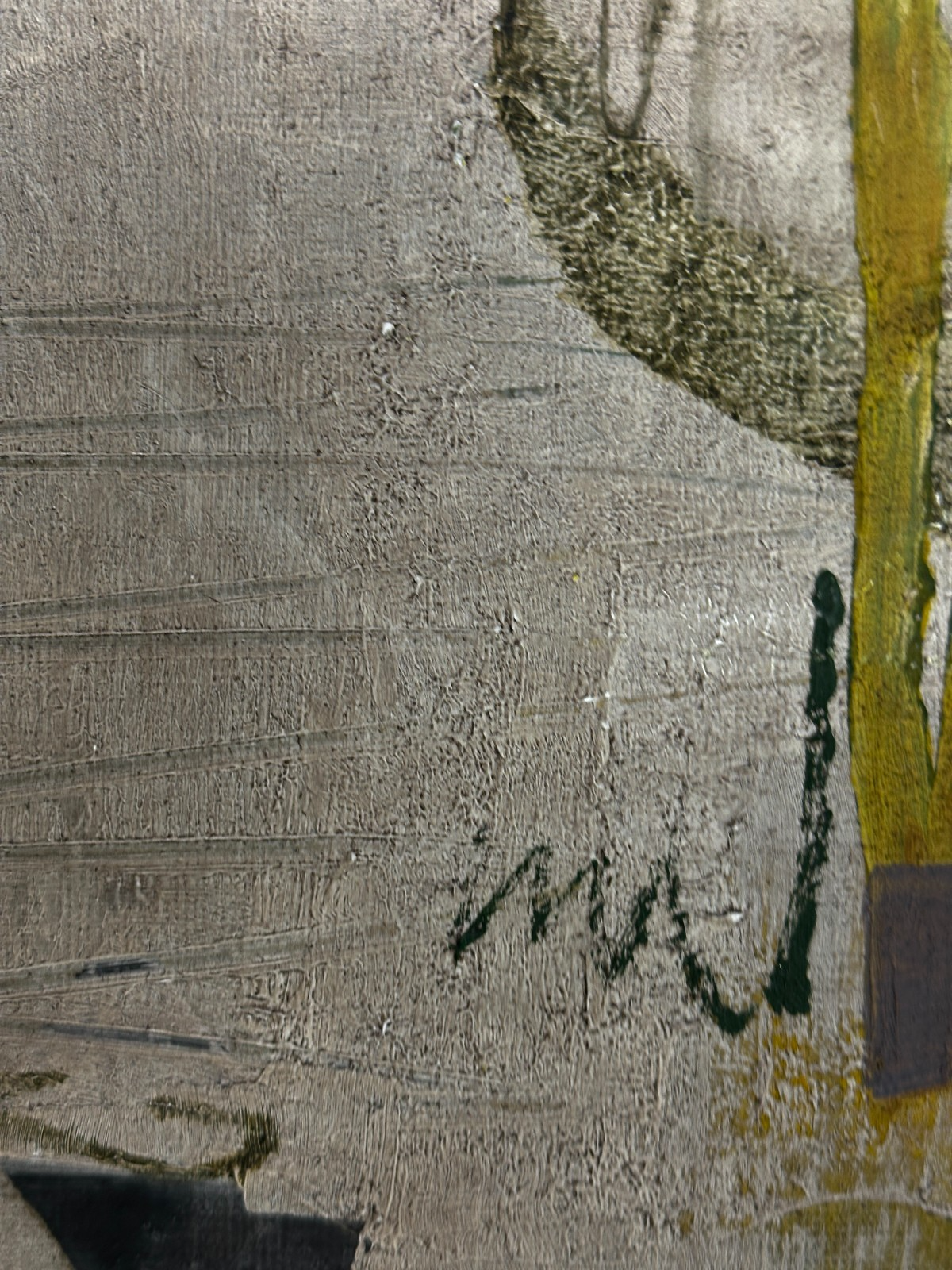 Heinz Nowag (1907–1984) - „Kosmische Elegie“ - Öl auf Platte - 1979 - signiert6