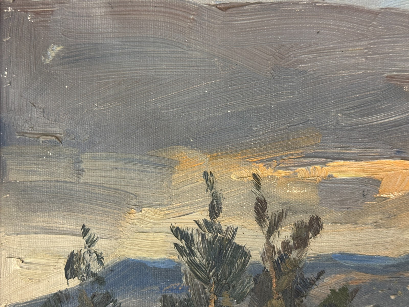 Hermann L. Umgelter (1891–1962) – "Talblick" - Öl/Leinwand - signiert - gerahmt3