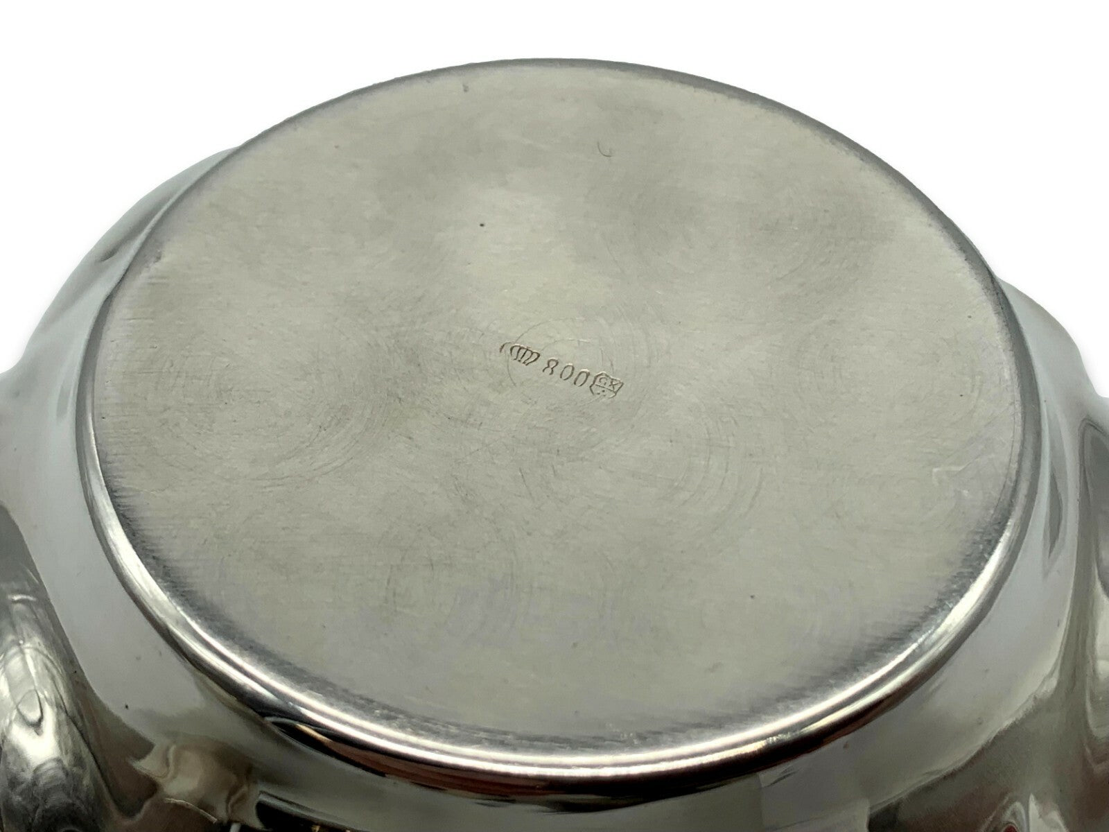 Gottlieb Kurz Schwäbisch Gmünd - Rahm Set Milch Zucker Tablett - 800 Silber6