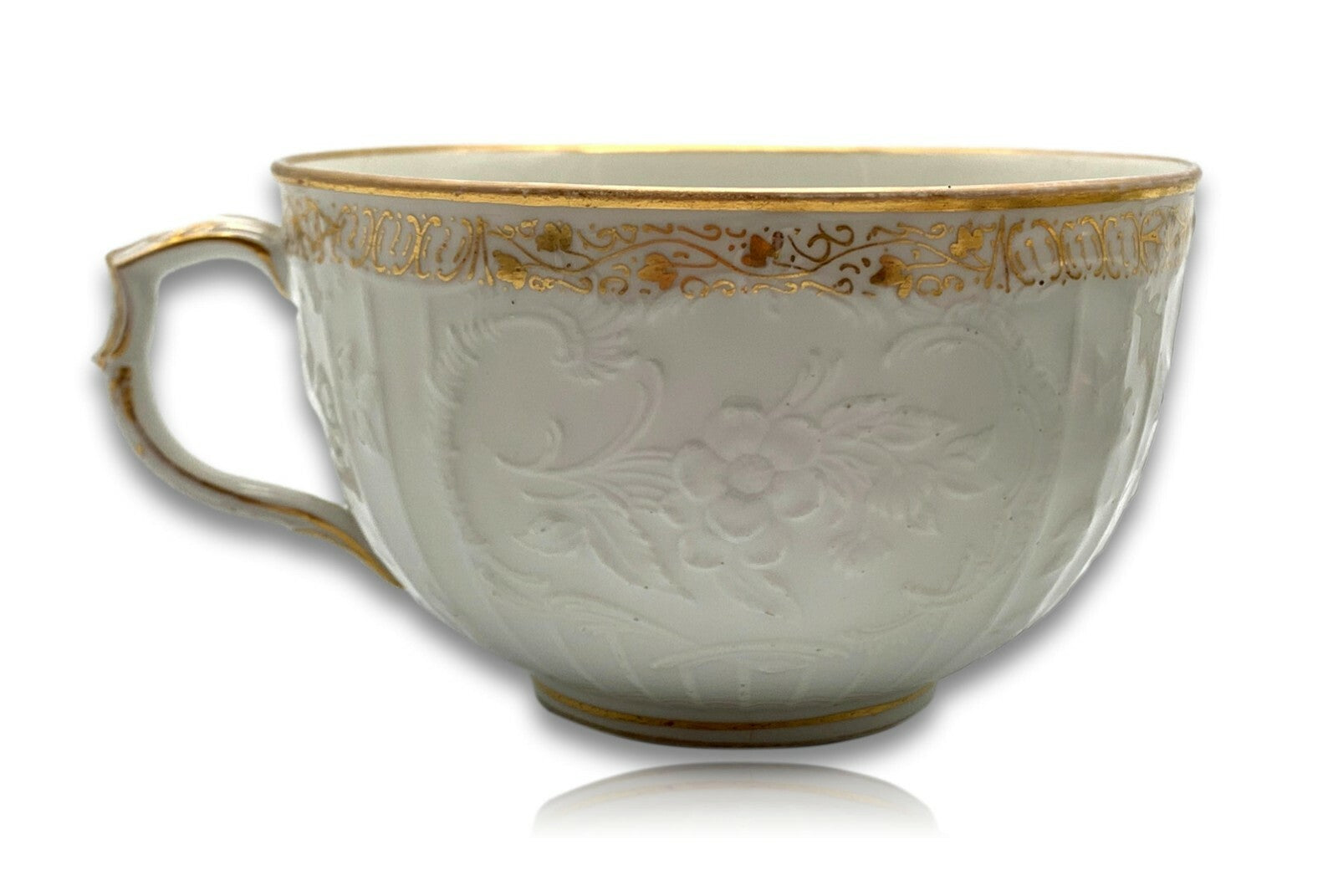 KPM - Tee- Kaffeegedeck - wohl um 1900 - Porzellan Kuchenteller Untertasse Tasse2