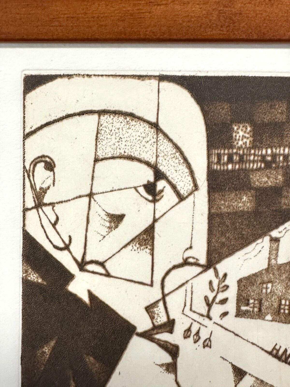 Hermann Naumann - Radierung aus dem Buch 'Die Kraft der Empfindlichkeit' - 19972