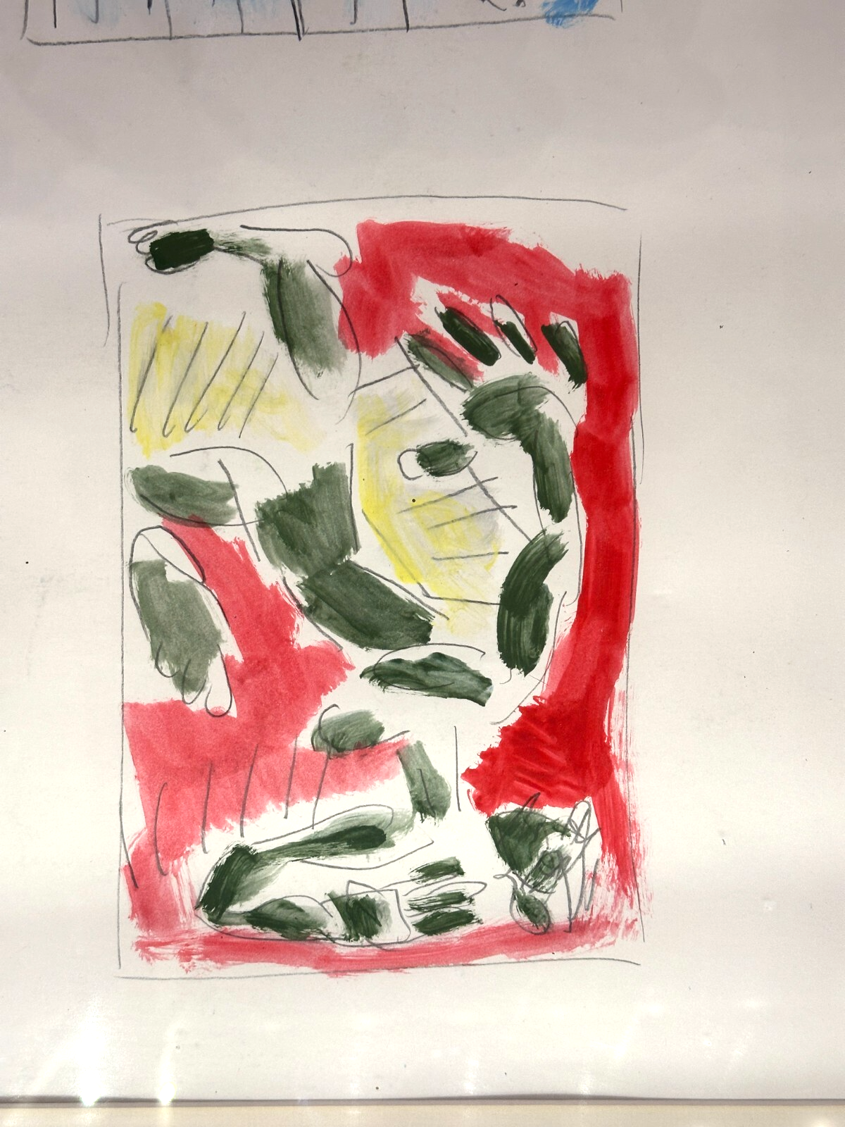 Ursula von Gierke (UvG) - 1982 – Transformation, 6-teilige Komposition signiert6