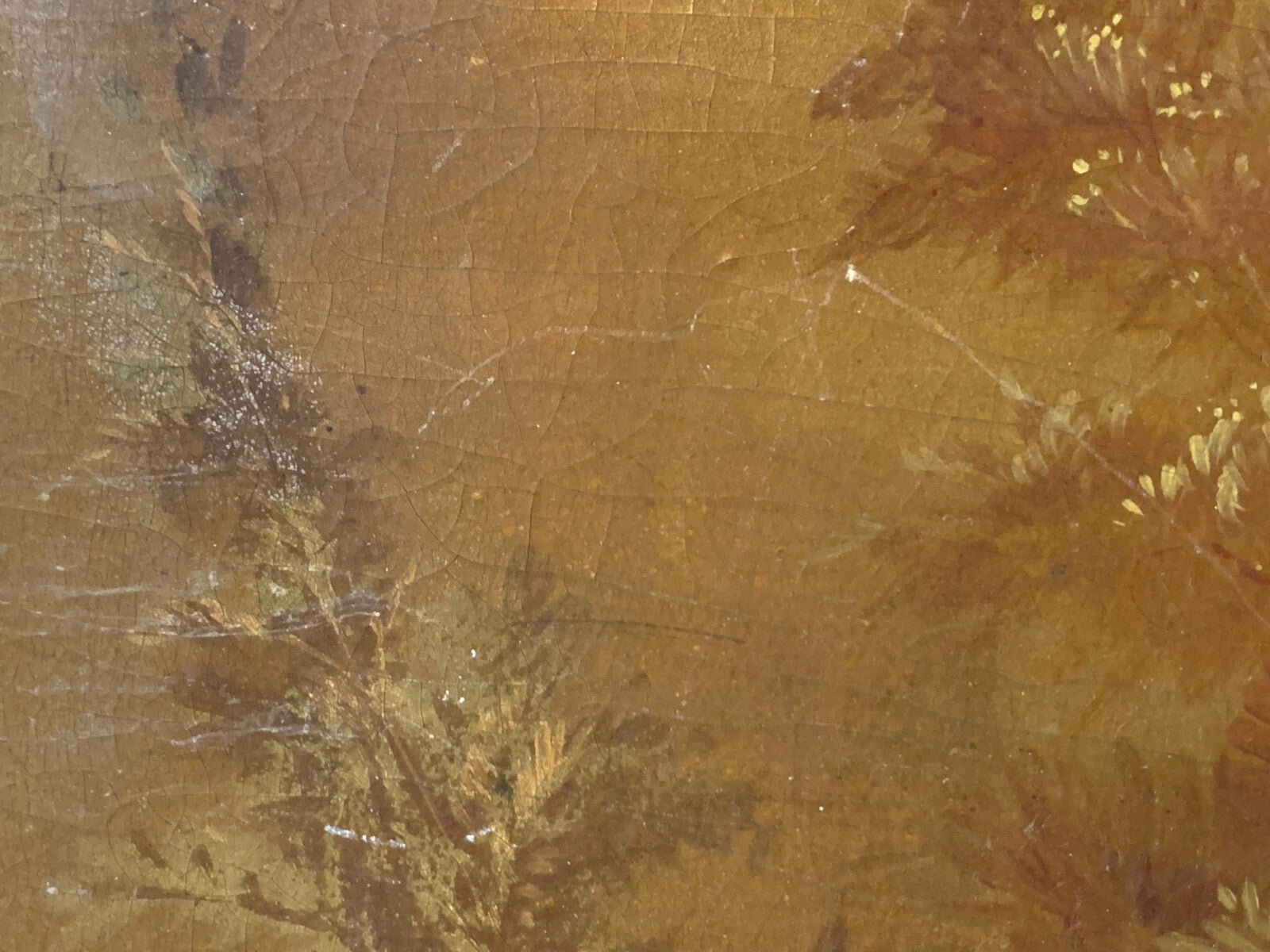Gemälde 'Die angenehme Lektion' - Öl auf Platte - nach François Boucher um 18507
