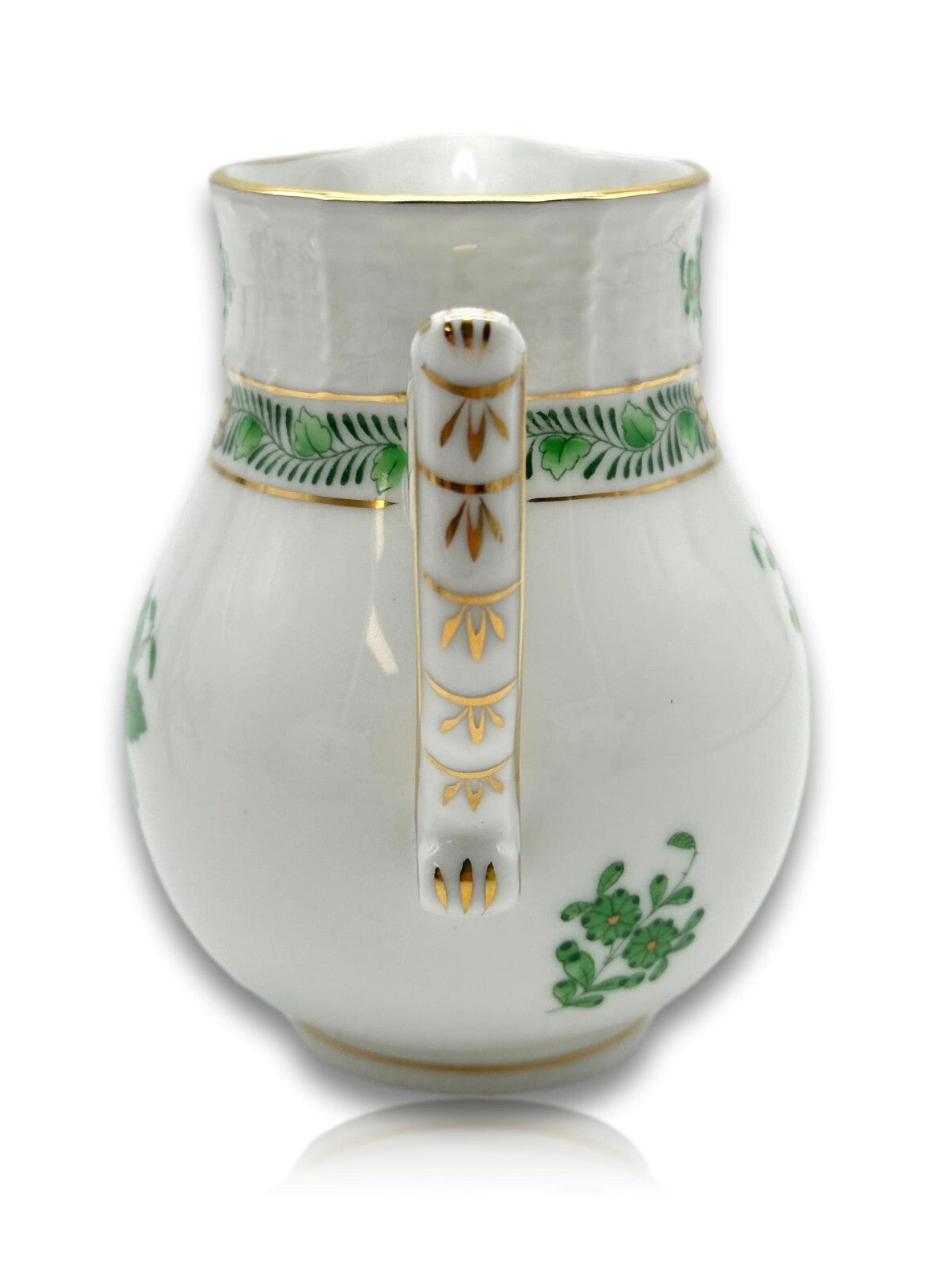 Herend 635 AV - Sahnekännchen - Porzellan - Apponyi Green - Handbemalt - Ungarn4