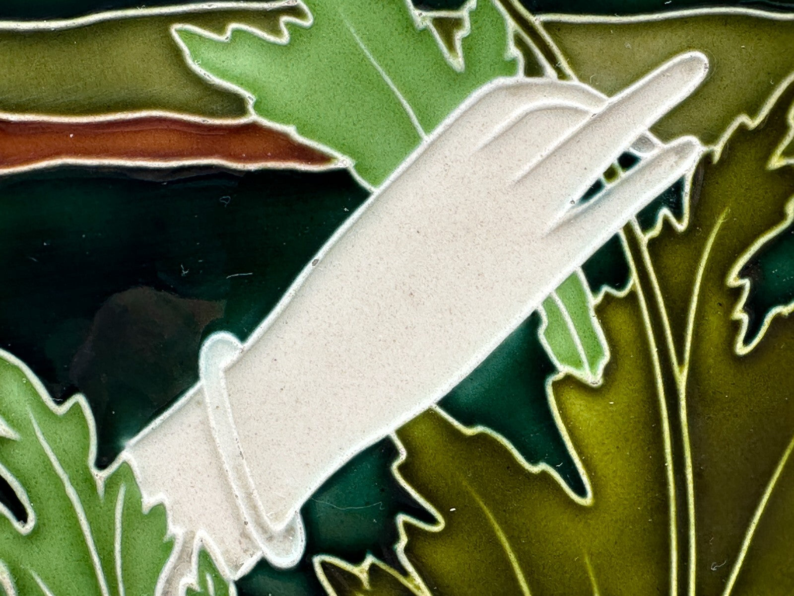 Carl Sigmund Luber für Johann von Schwarz, Nürnberg - Tablett Jugendstil um 19008