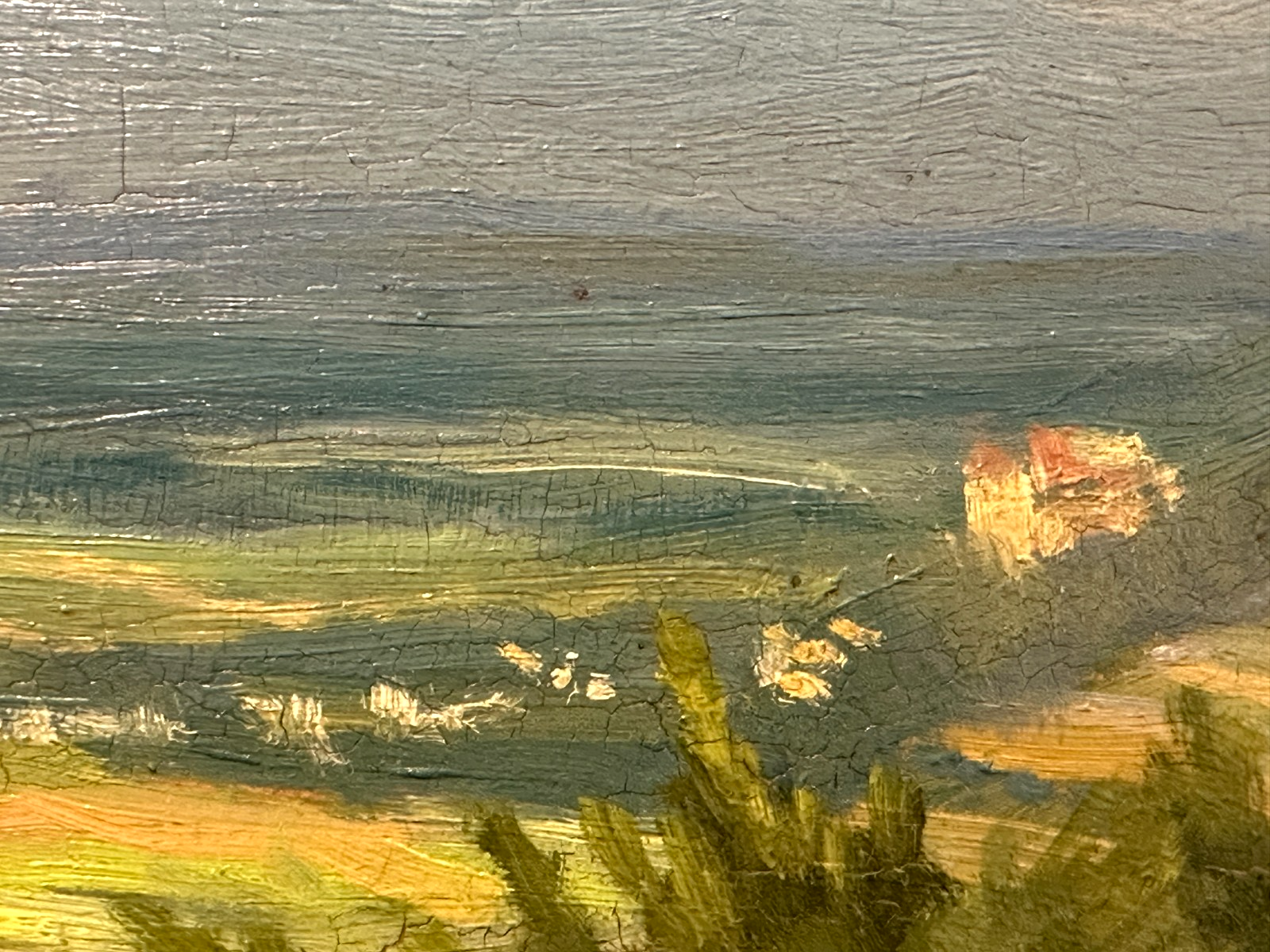 Eugen Krauss (1881–1962) – Kaiserberge Hohenstaufen Rechberg Stuifen - Öl auf Pl8