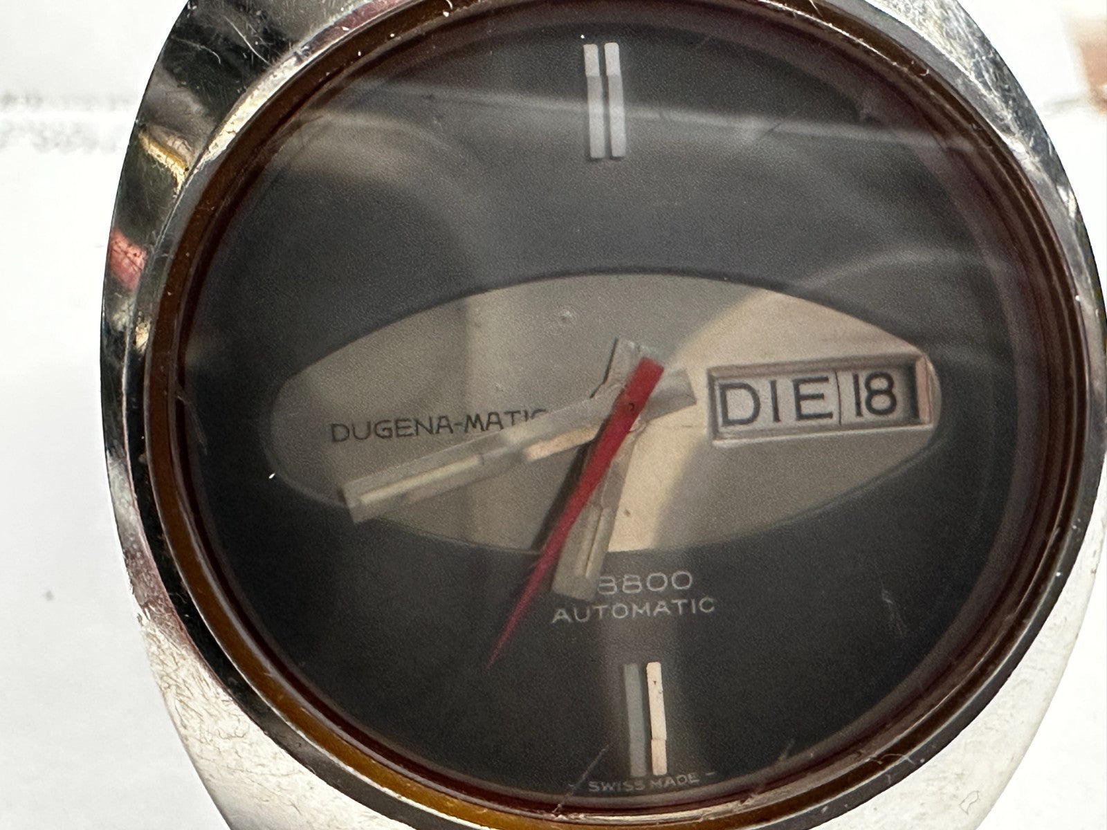 Dugena-Matic 28800 Automatic - Cal. Dugena 3339 / ETA 2830 - DayDate - orig. Box3