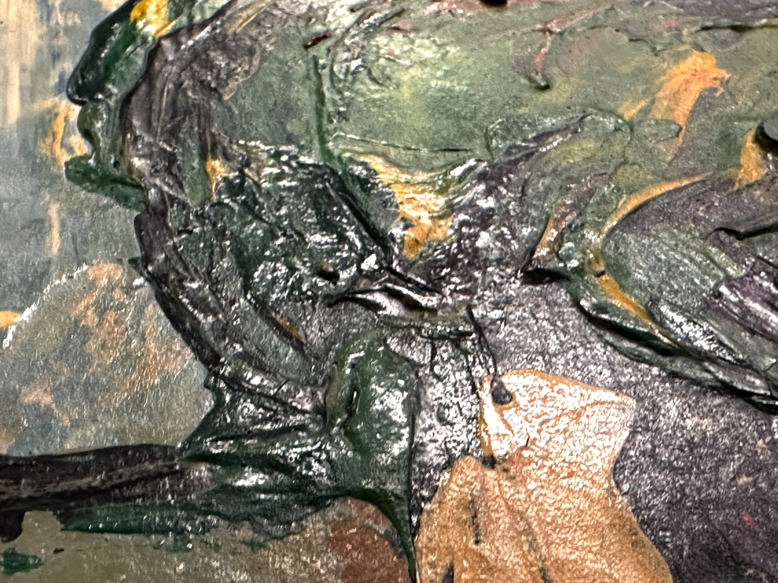 Bohumil Samuel Kečíř – Stillleben in pastoser Malweise - Öl auf Karton - Sign.10