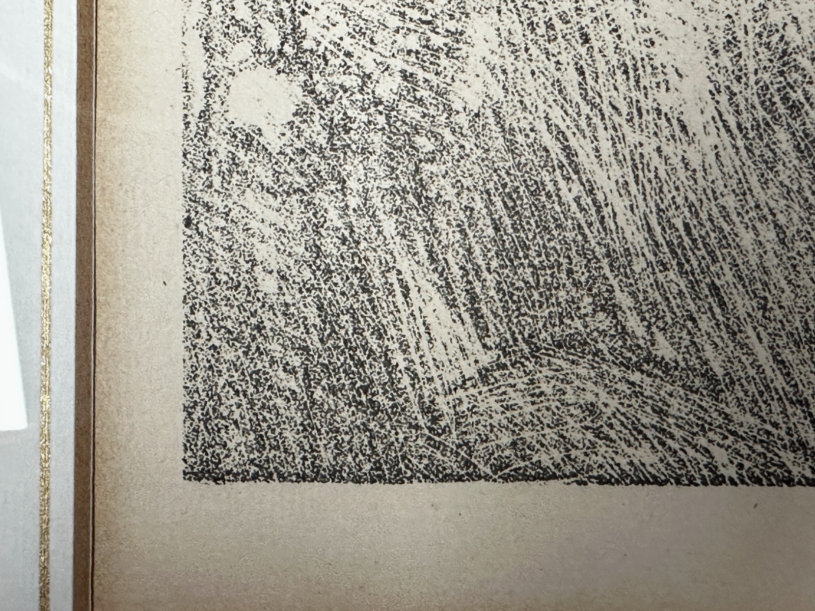 Charles Haslewood Shannon - Lithografie - „An Intruder“ - um 1900 - gerahmt3
