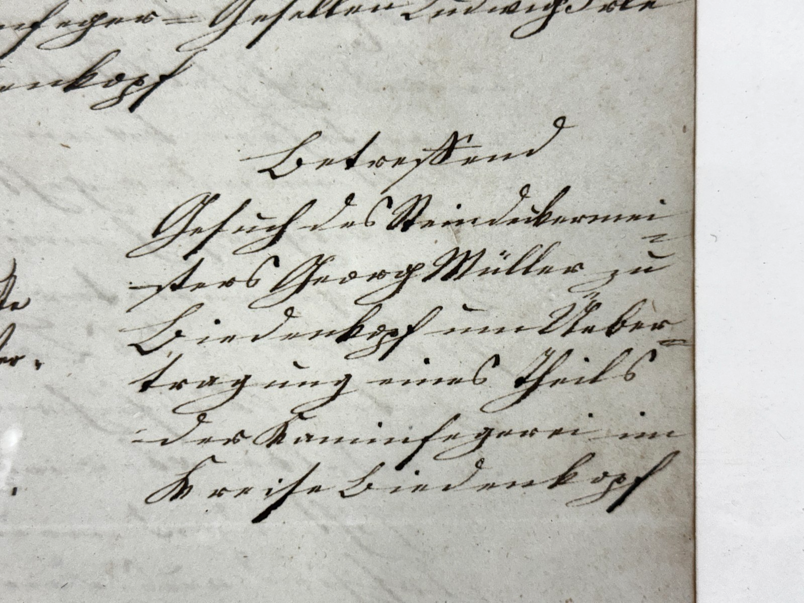 1841 Stempelpapier 36 Kreuzer – Großherzogtum Hessen – Brief Kreisamt Lindenfels5