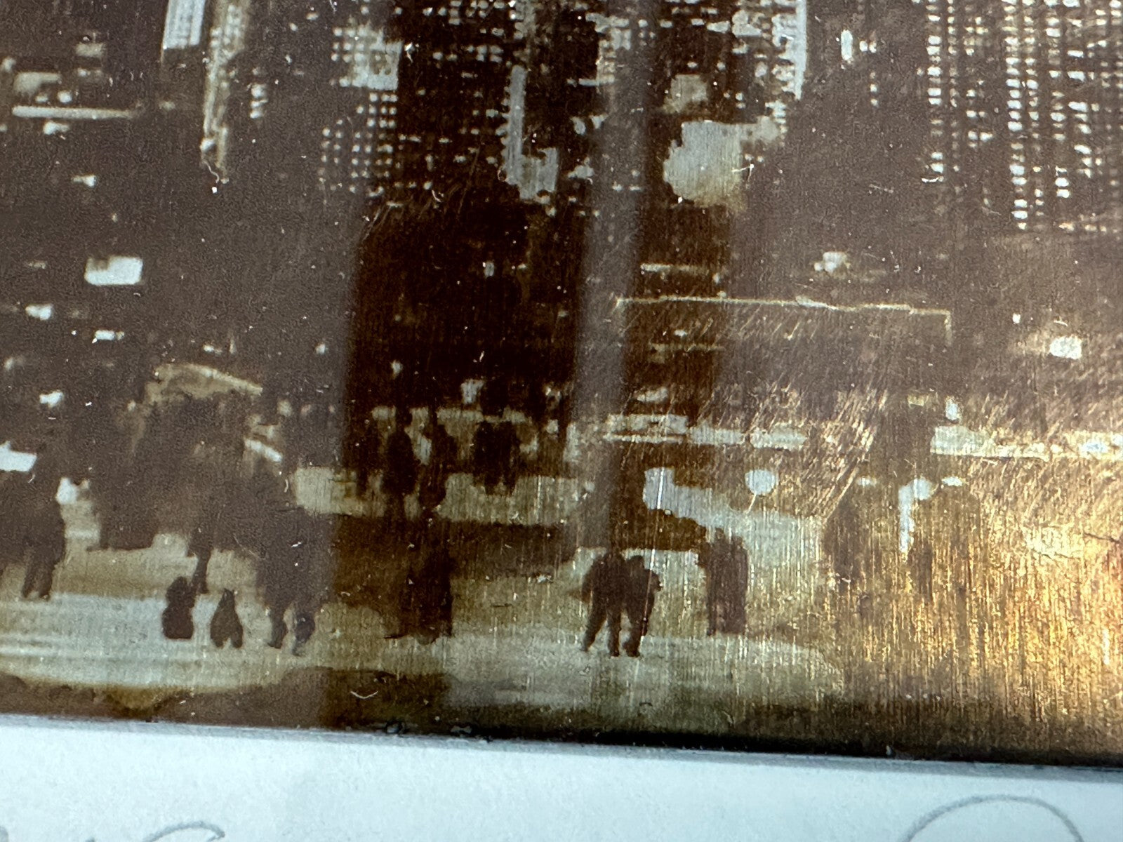 Przemek Zajfert - Heliographie - New York 2016 - signiert - gerahmt Passepartout10