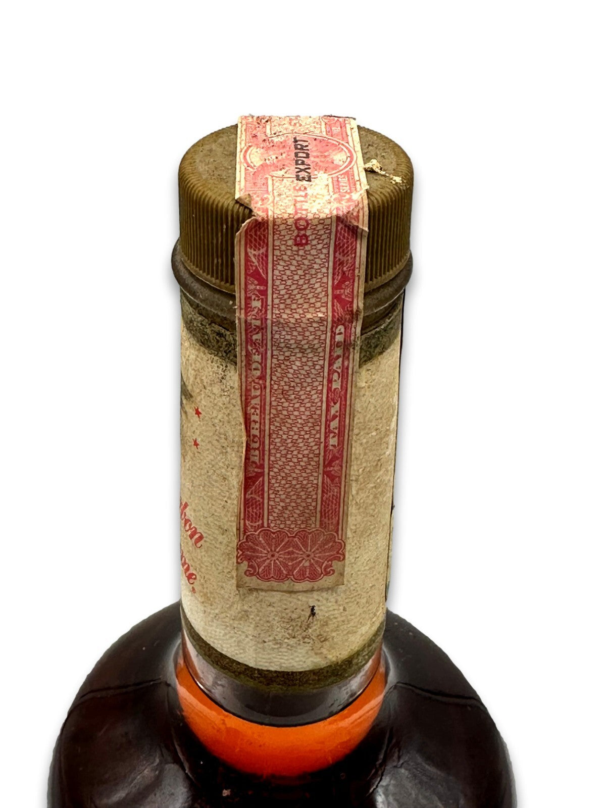 Bourbon Supreme - Straight Bourbon Whiskey RARE - 1 Liter - 40% - 60er Jahre5