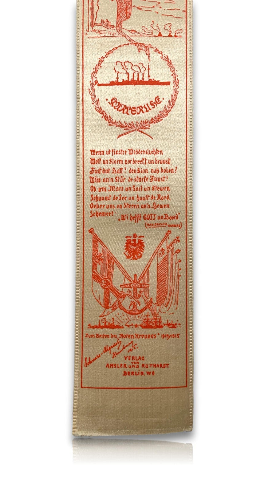 Vivat Band - WKI - S.M.S.Karlsruhe 4 November 1914 - für das Roten Kreuzes3