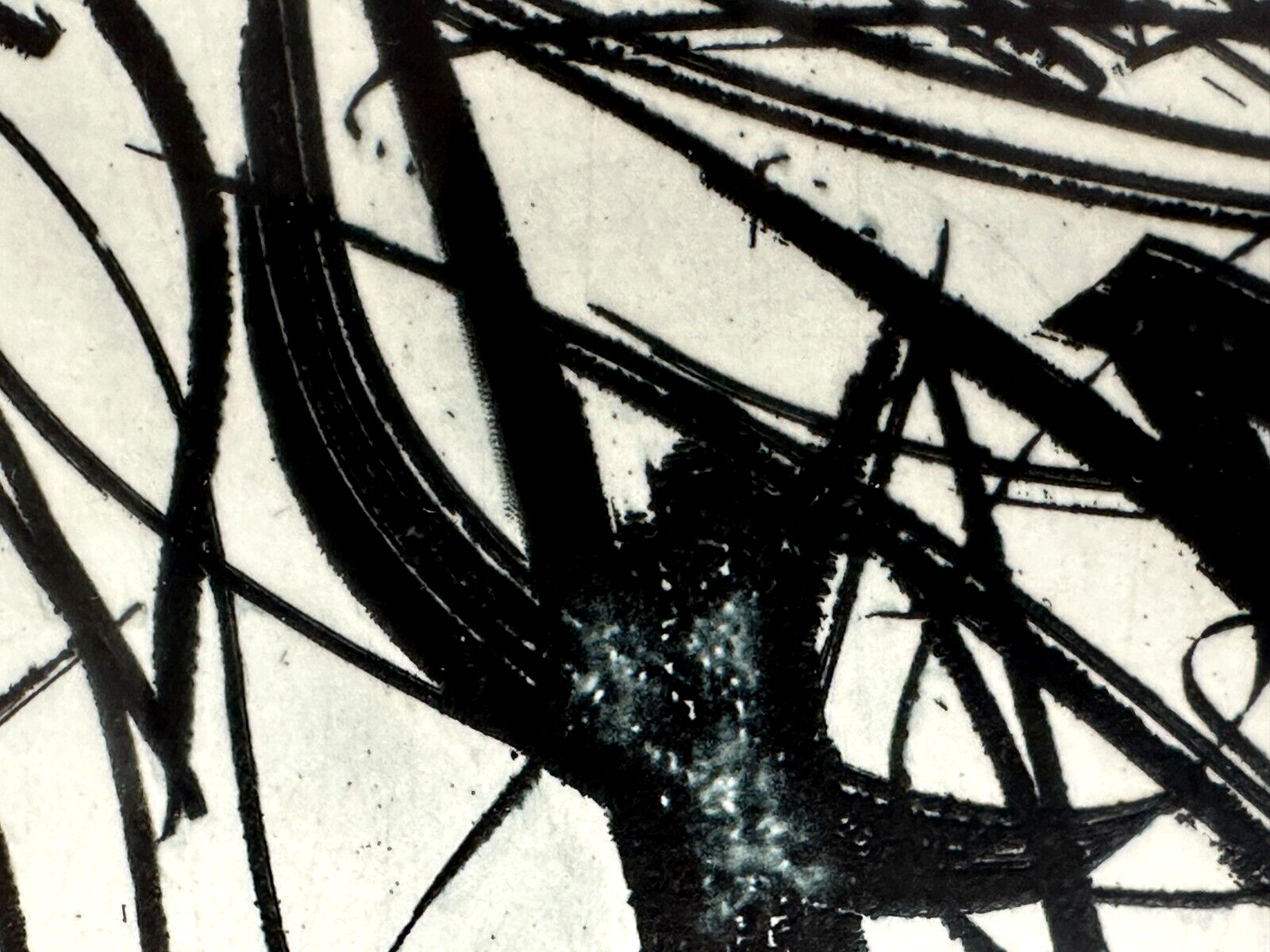 Walter Stöhrer 1937-2000 - Radierung Aquatinta - 'Informelle Komposition'8