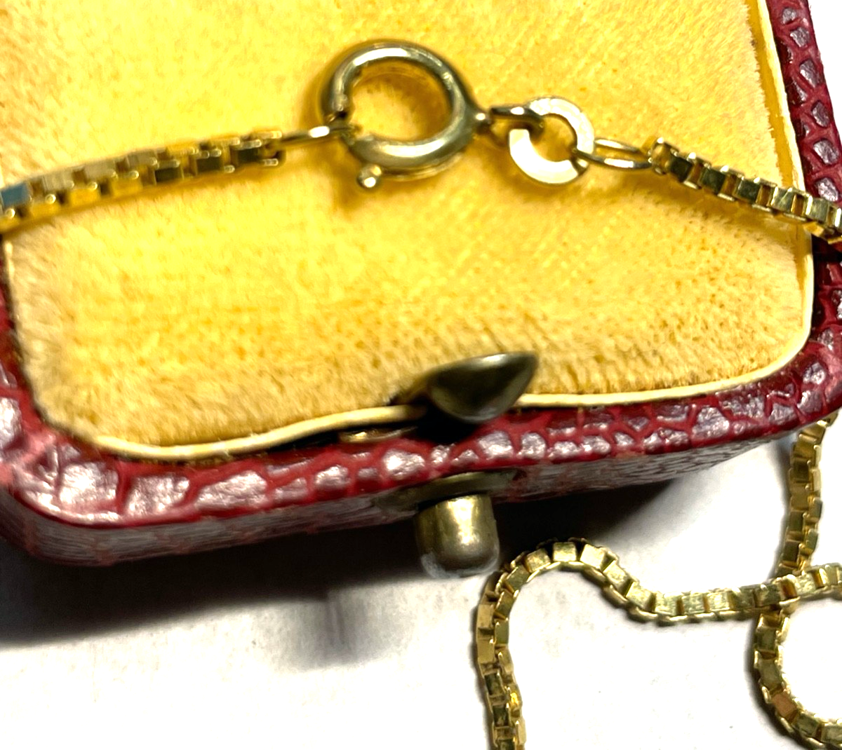 FBM 333 Gold 8 K Halskette Venezianer Kette Juwelier L 36,5 cm B 1,5 mm unisex3