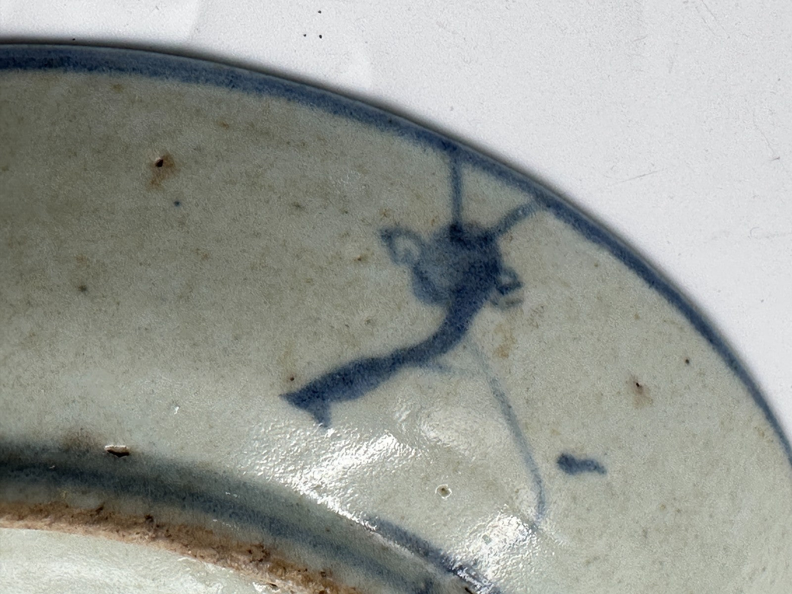 japanische Arita-Porzellan-Schale - Blau-Weiß, späte Edo - bis frühe Meiji Zeit8