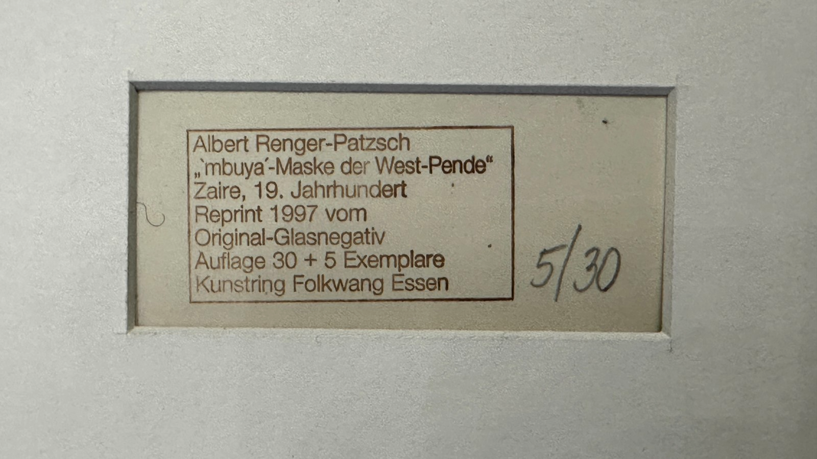 Abi Shek – Linolschnitt - „Delfine/Wale“ - signiert & nummeriert 49/55, gerahmt7