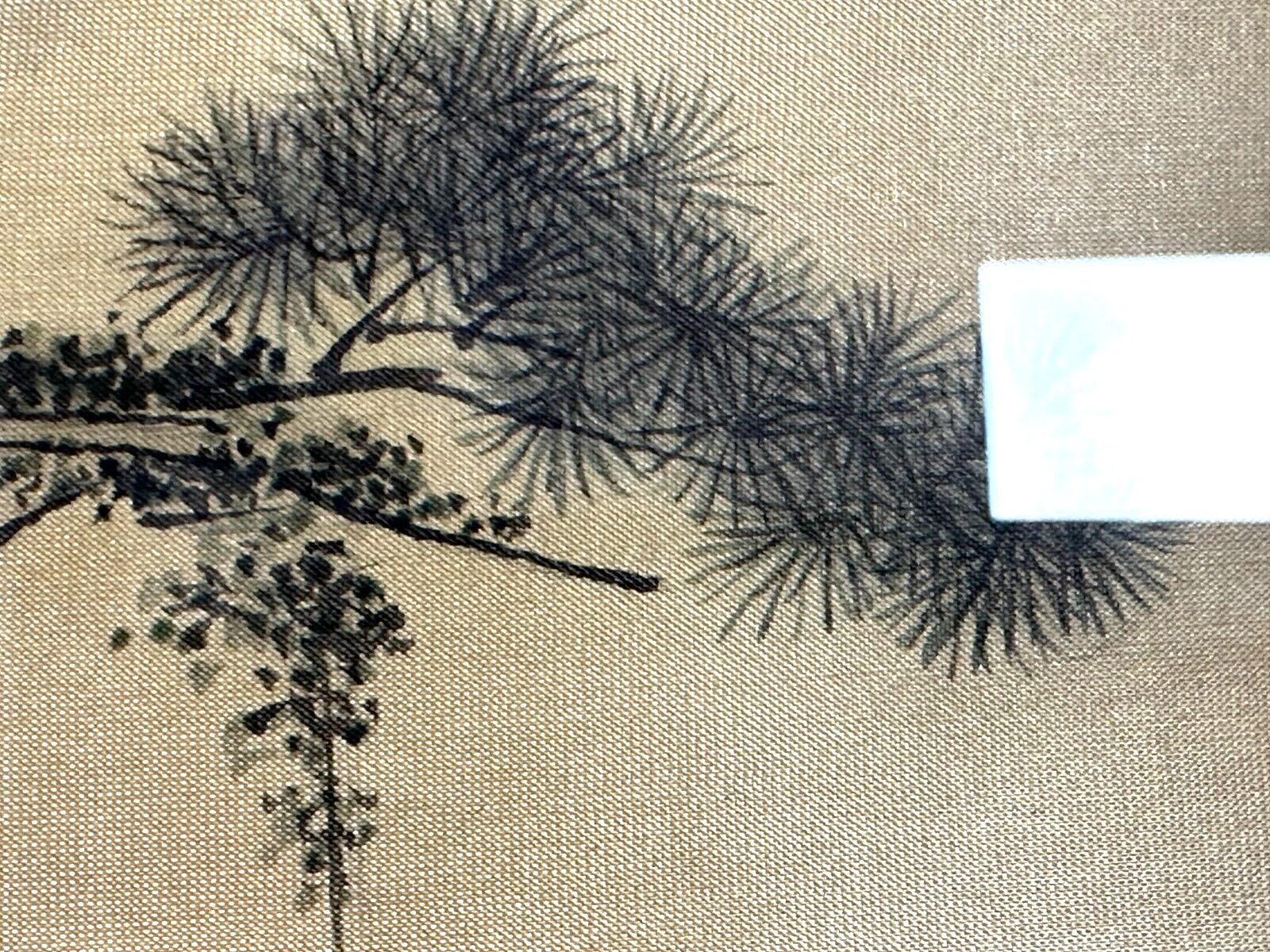 Daoistischer Mönch - Seidenmalerei Vorbild Song-Dynastie aus Kunstakademie 198411