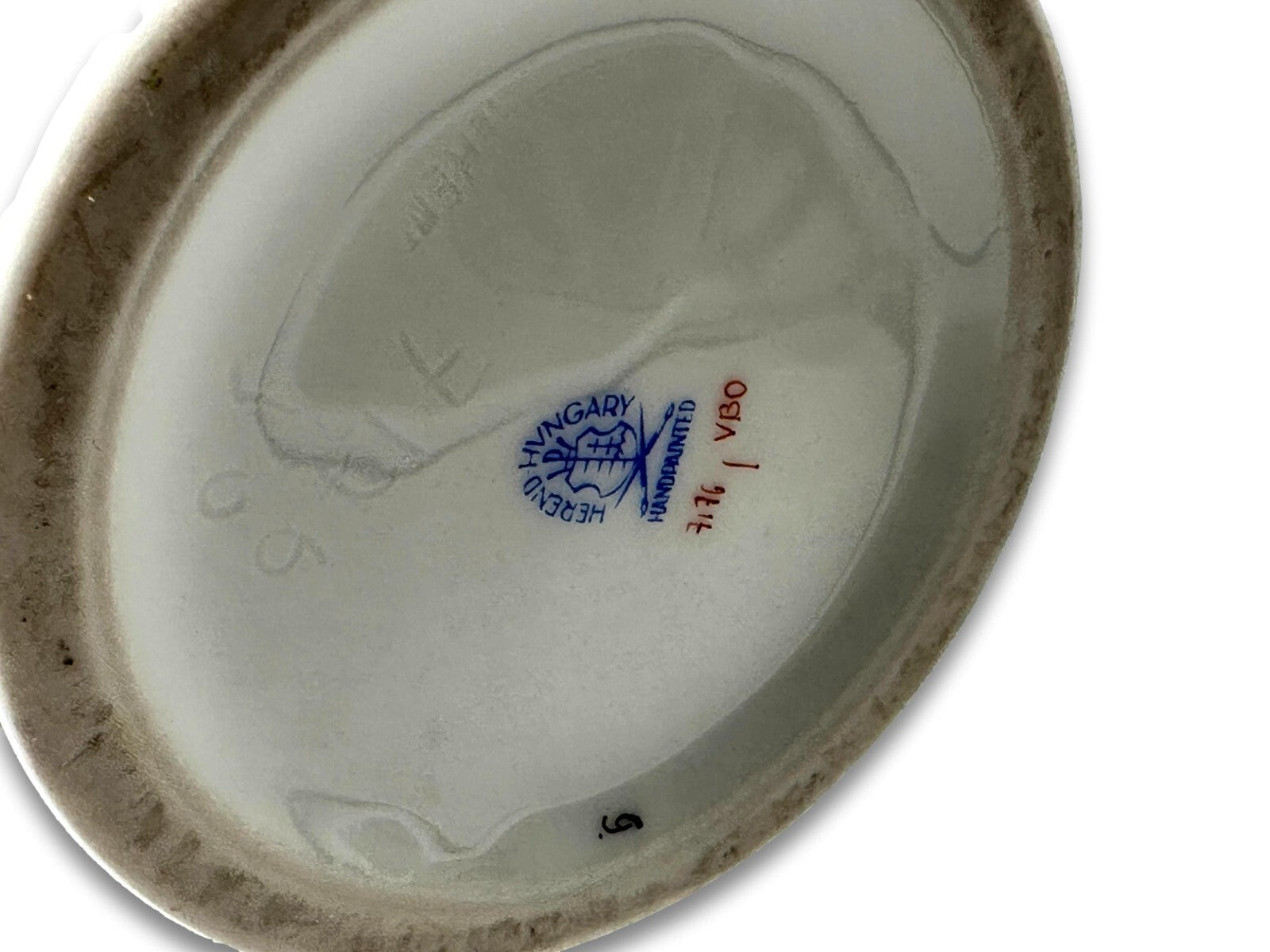 Herend 7176/VBO - paar Amphoren Vase - Porzellan - Queen Victoria Handbemalt10