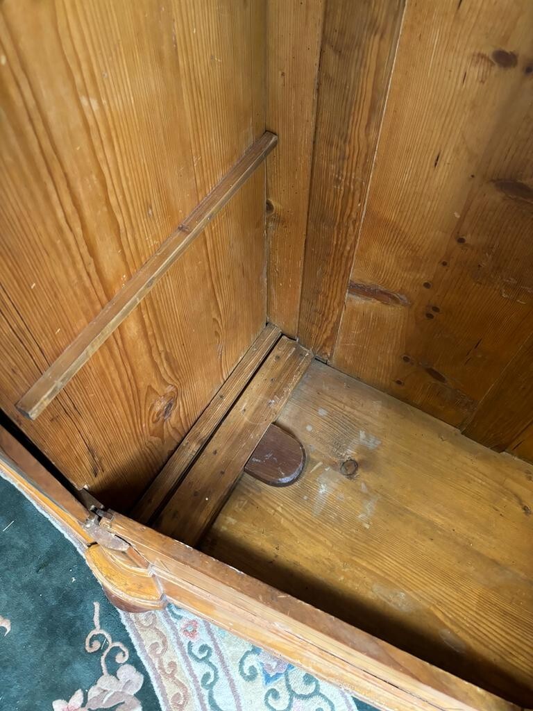 Bodensee Schrank Kleiderschrank - um 1810 - Kirschholz - Intarsien9