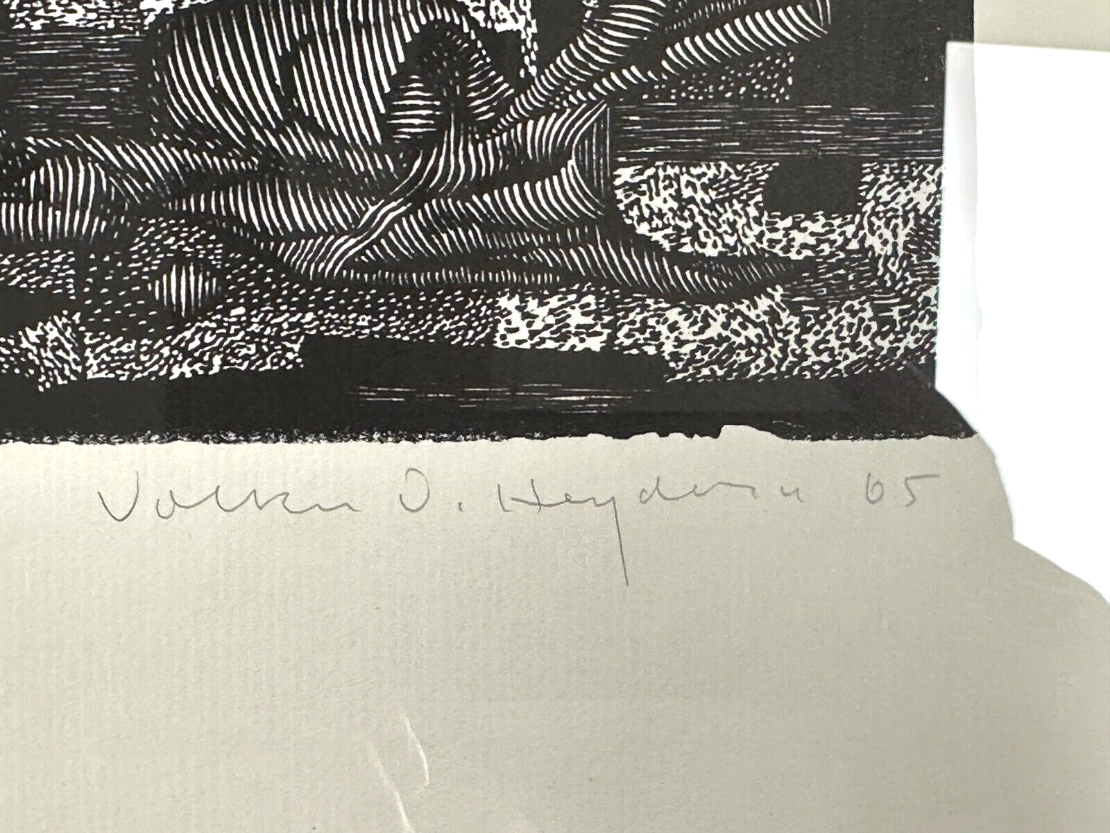 Volker Detlef Heydorn 1920-2004 - Holzschnitt - 1965 - signiert - datiert6