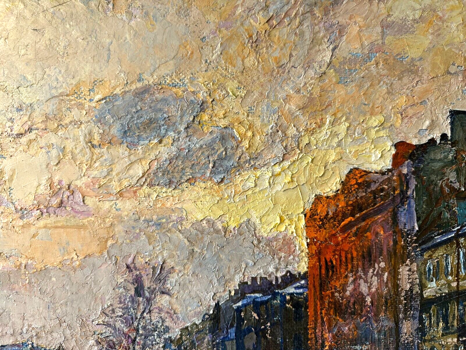 Öl auf Leinwand - Lisa Mikhailova - St. Petersburg Gribojedow-Kanal - signiert6
