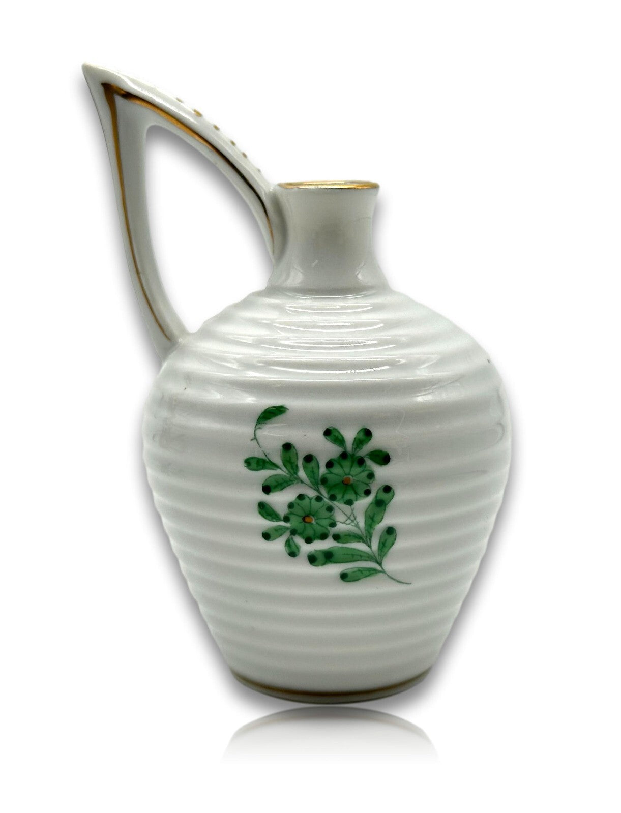 Herend 6804 AV - Kleine Vase - Porzellan - Apponyi Green - Handbemalt - Ungarn3