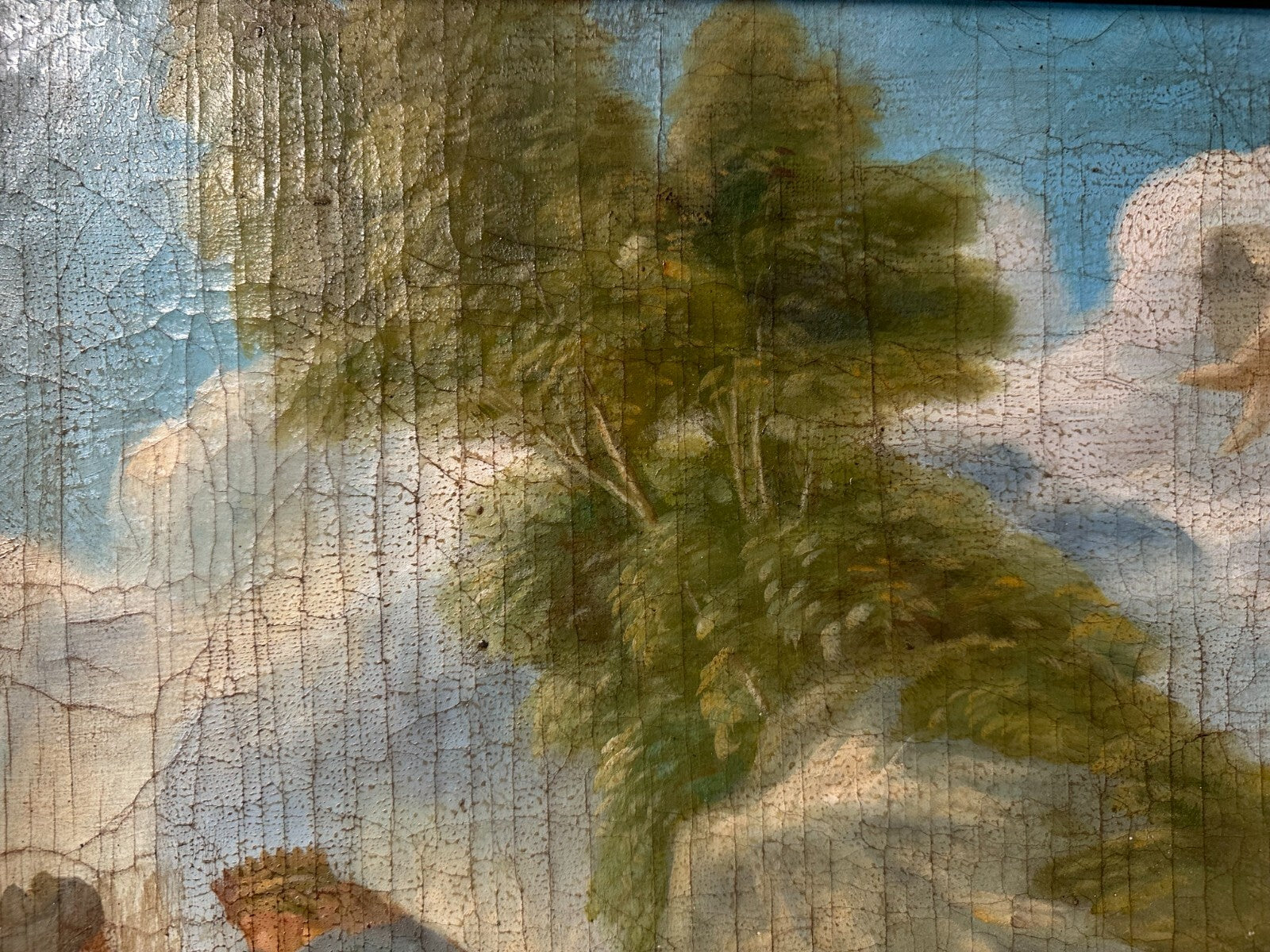 Öl auf Leinwand - Luca Giordano - Psyche abbandonata sulla in cima alla rupe2