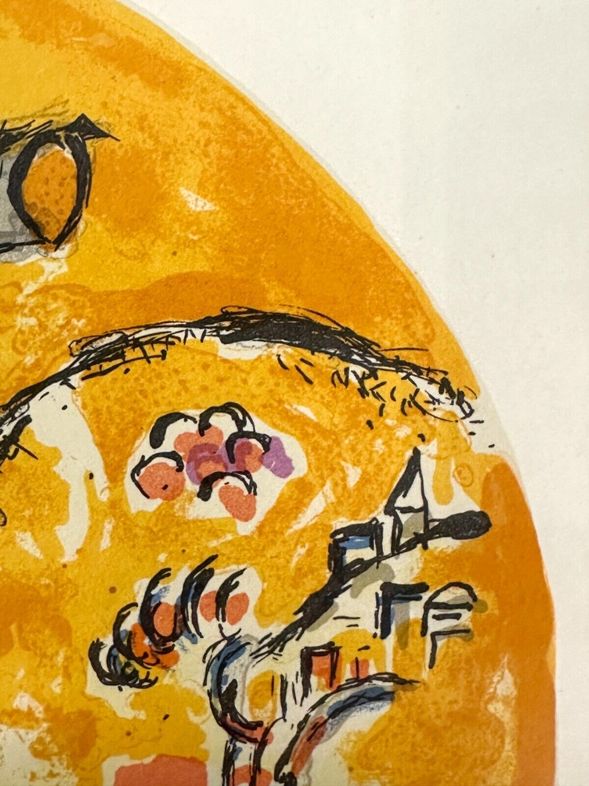 Marc Chagall 1887-1985 - Farblithographie - "La Tribu de Joseph" - Zertifikat5