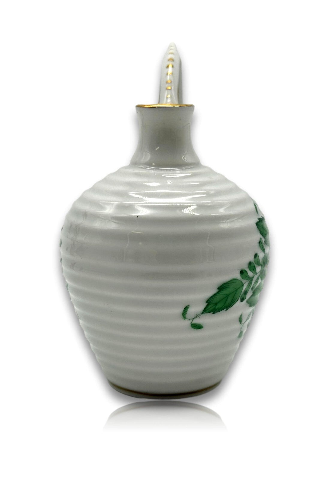 Herend 6804 AV - Kleine Vase - Porzellan - Apponyi Green - Handbemalt - Ungarn2