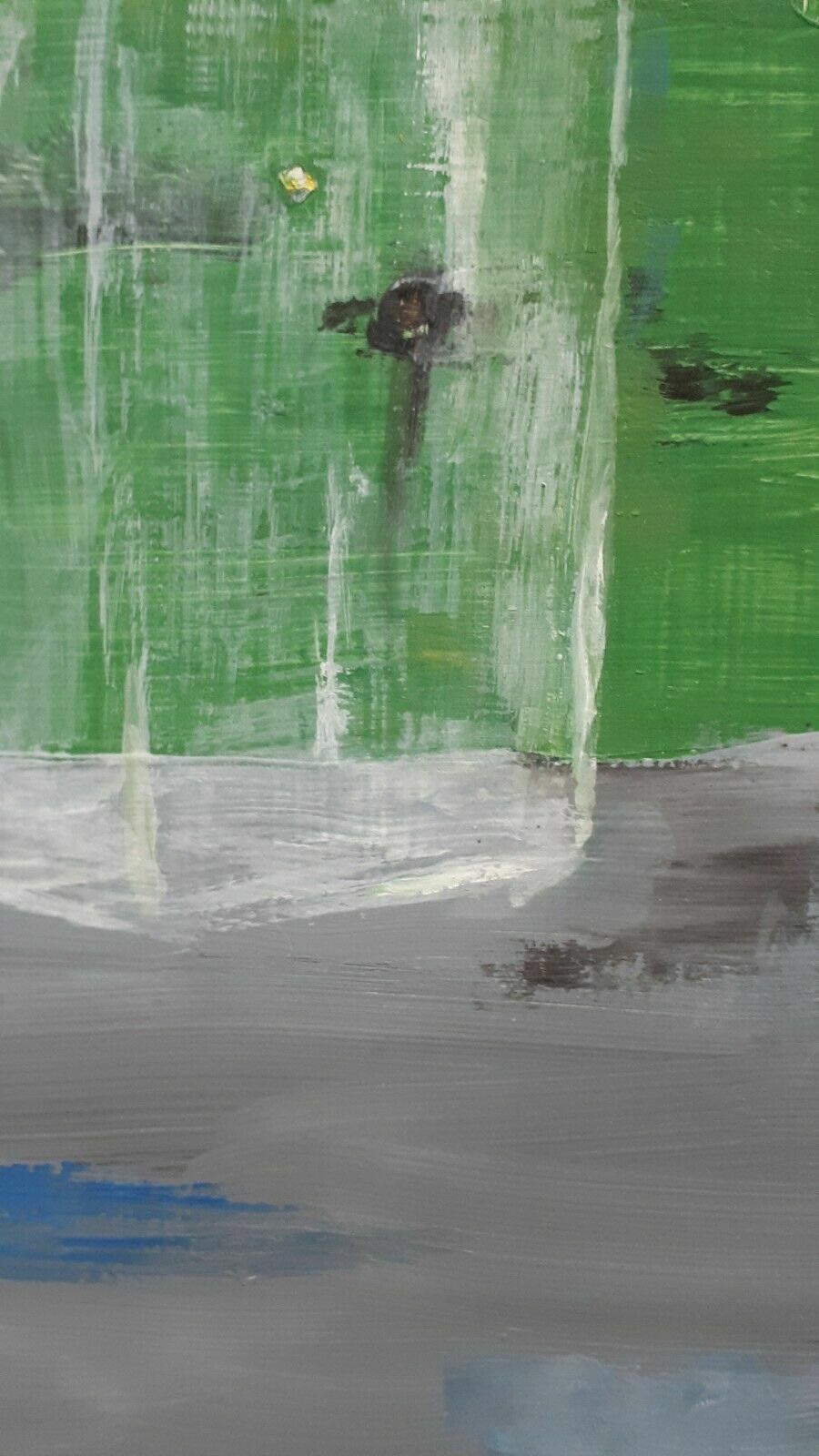 Paul Kuhn *1950 - Gemälde Acrylgemälde 'Die Vase' 1999 - gerahmt 6
