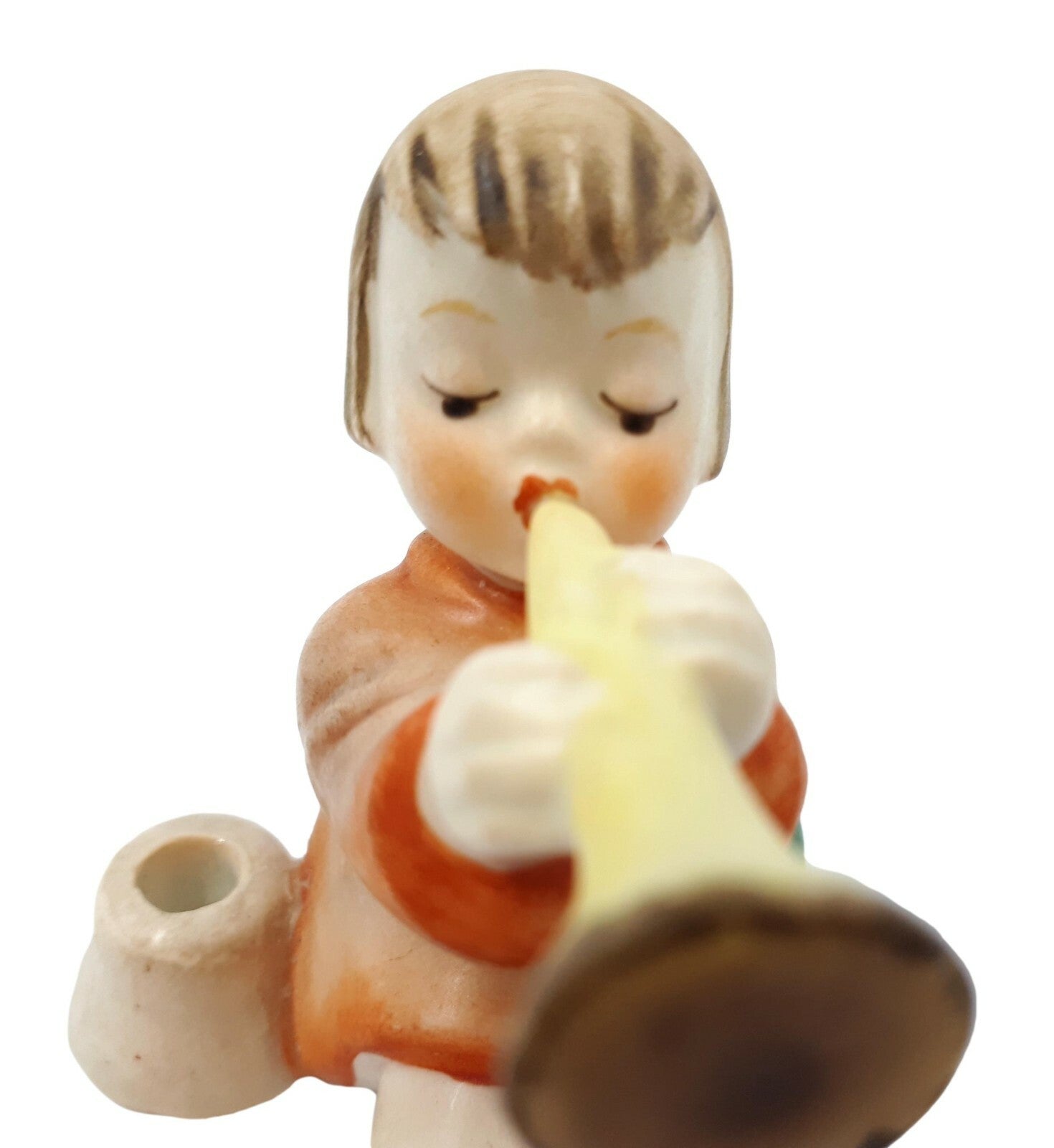 Goebel Hummelfigur - Modell 40 - Adventsengel mit Trompete Porzellan Sammelfigur5