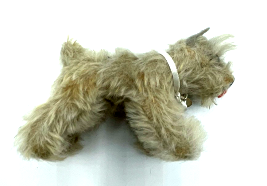Vintage Steiff Mohair Hund Tessie 60er Jahre mit Schild H ca. 8 cm gepflegt4