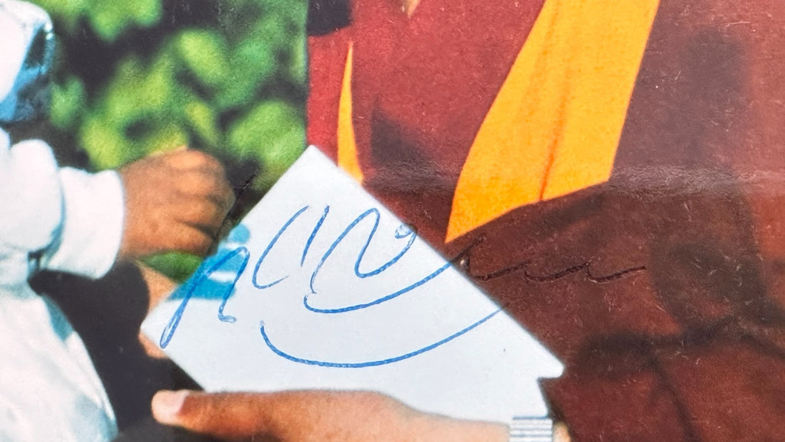 Dalai Lama - Original Autogramm - signierte Fotografie - Tibet - Nobelpreis1