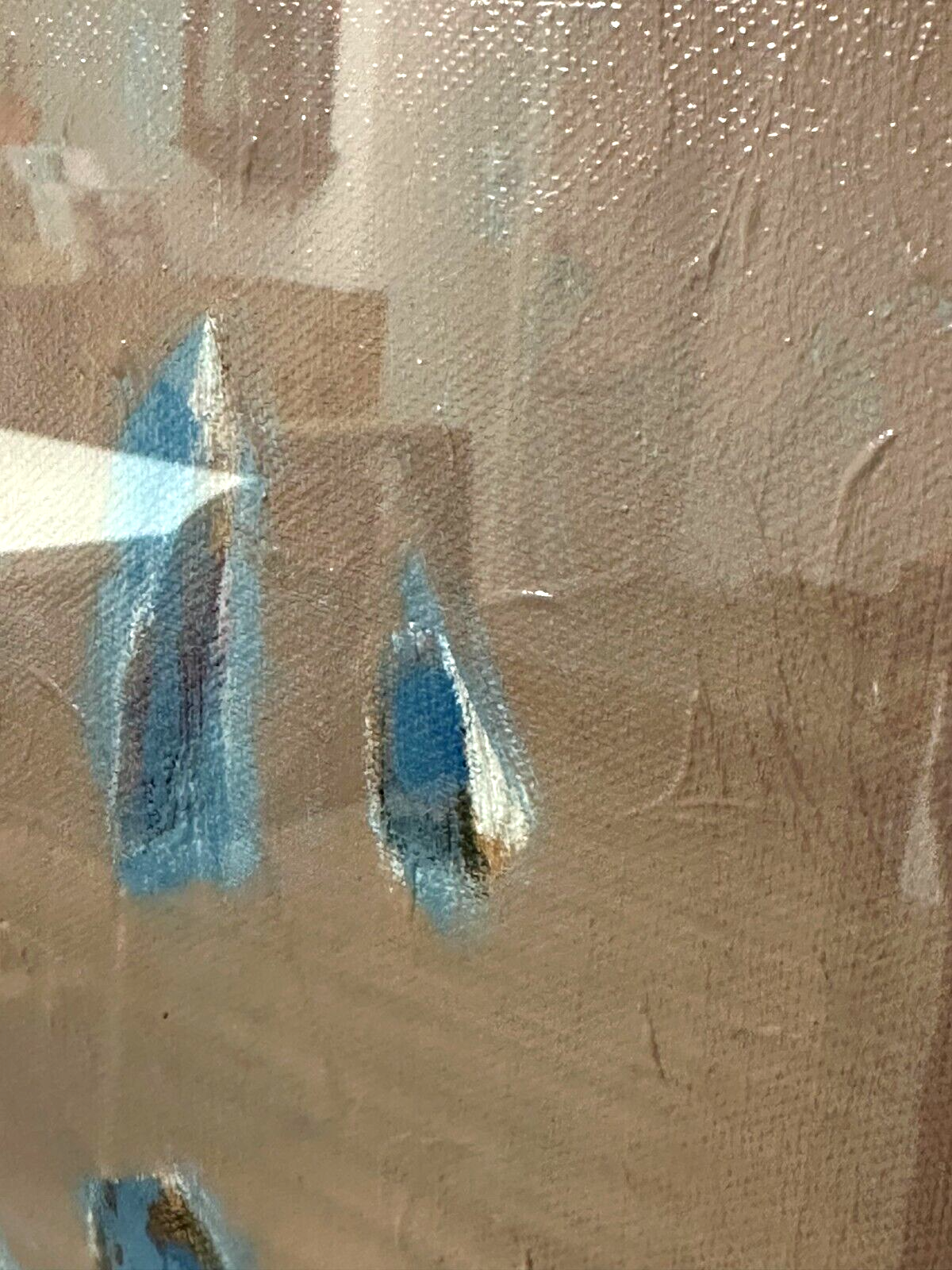 Edita Kadiric - Öl auf Leinwand - großes Akt Gemälde - signiert hinter Acrylglas8
