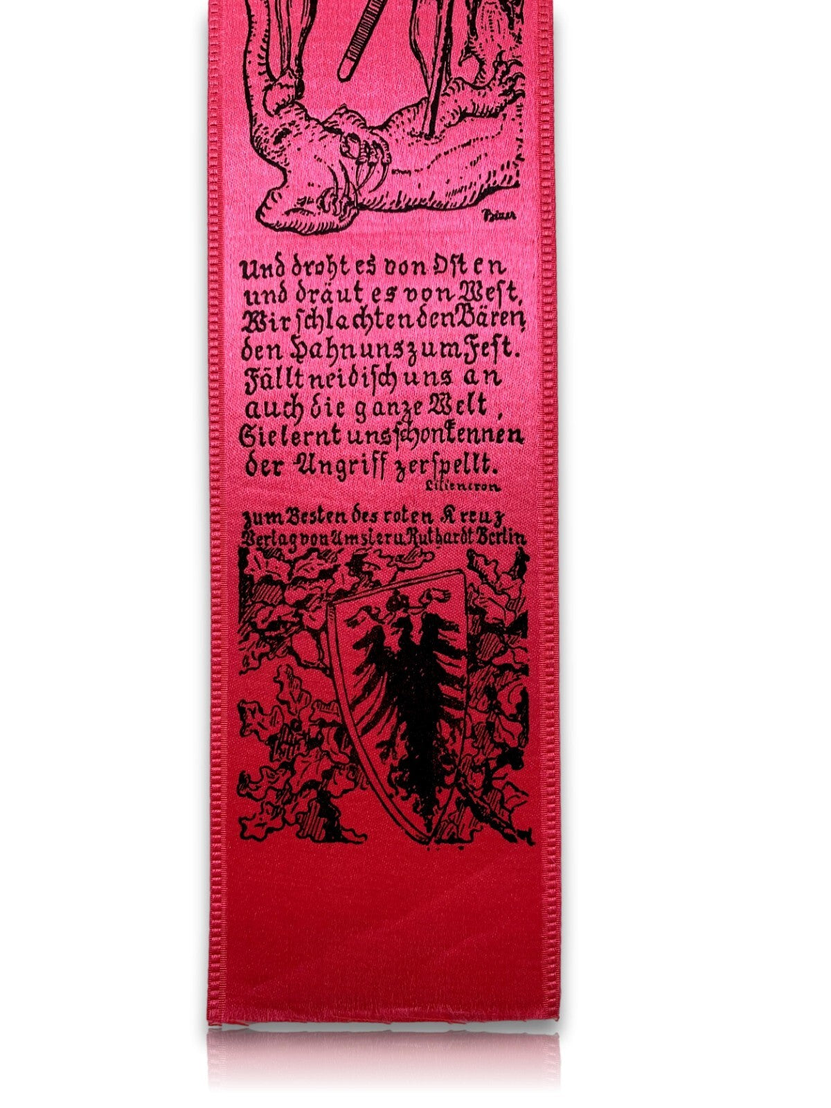 Vivat Band - WKI - Entwurf Detlev von Liliencron - zugunsten des Roten Kreuzes1