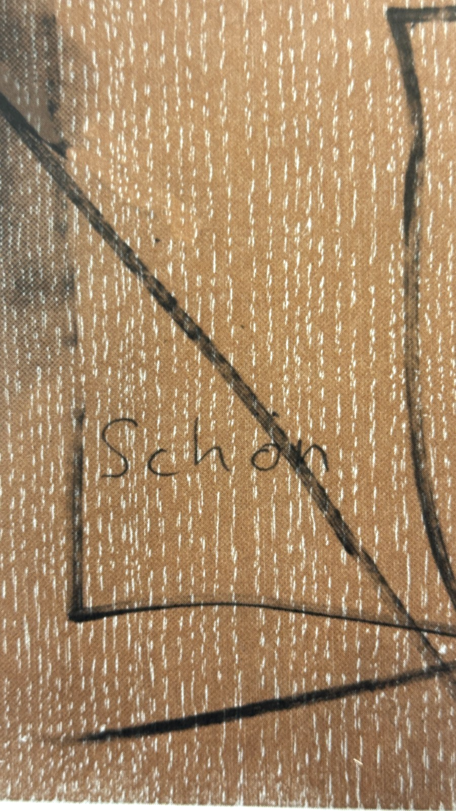 Albert Oehlen - „Widder“ - Farboffsetlithografie - signiert - gerahmt 64x53 cm4