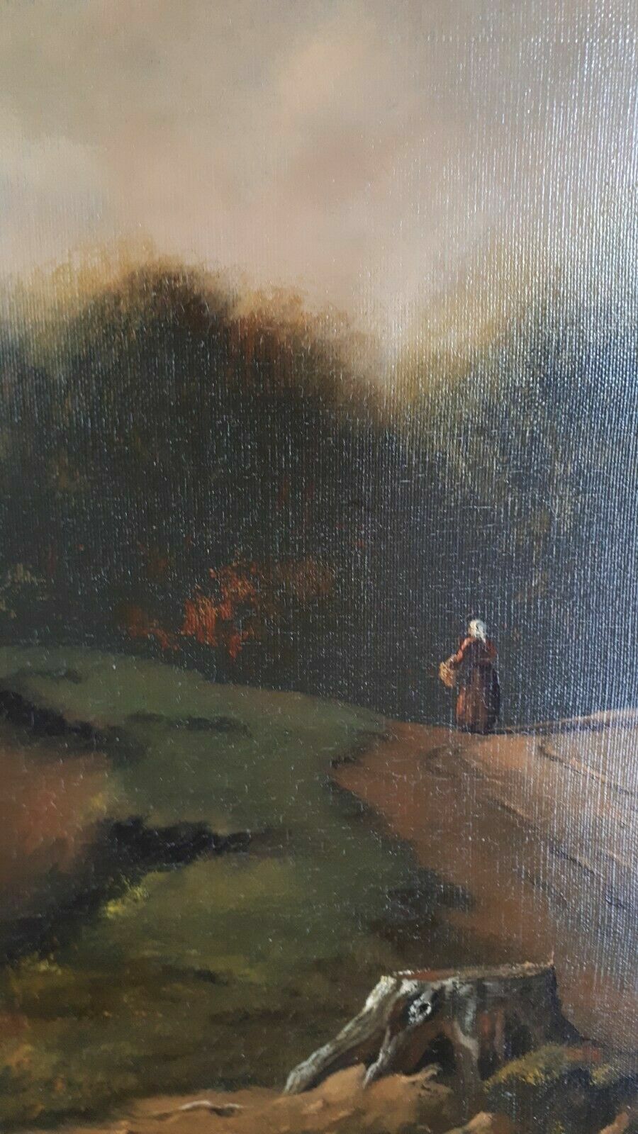 Gemälde - Öl auf Leinwand - gerahmt - signiert - E. O. Hoerl - Landschaftsbild2